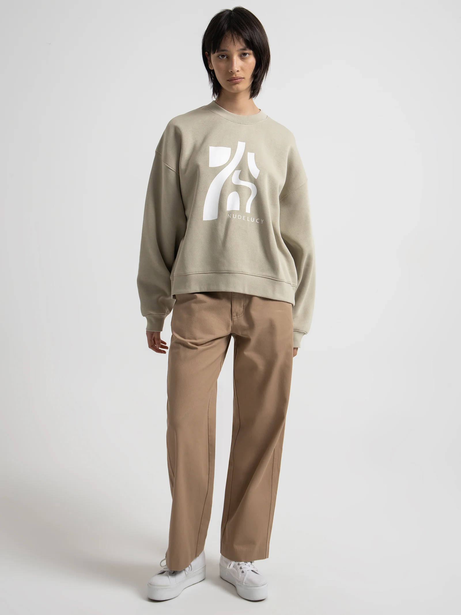 Goya Oversized Crew Sweater - Image 2