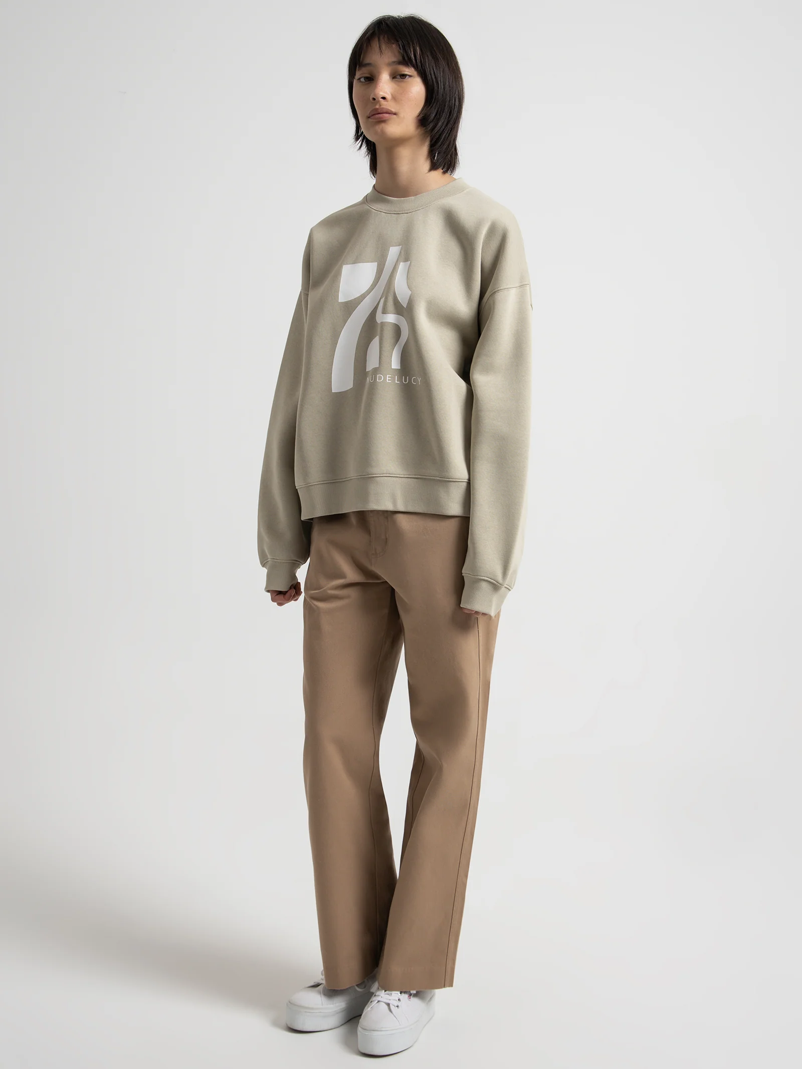 Goya Oversized Crew Sweater - Image 4