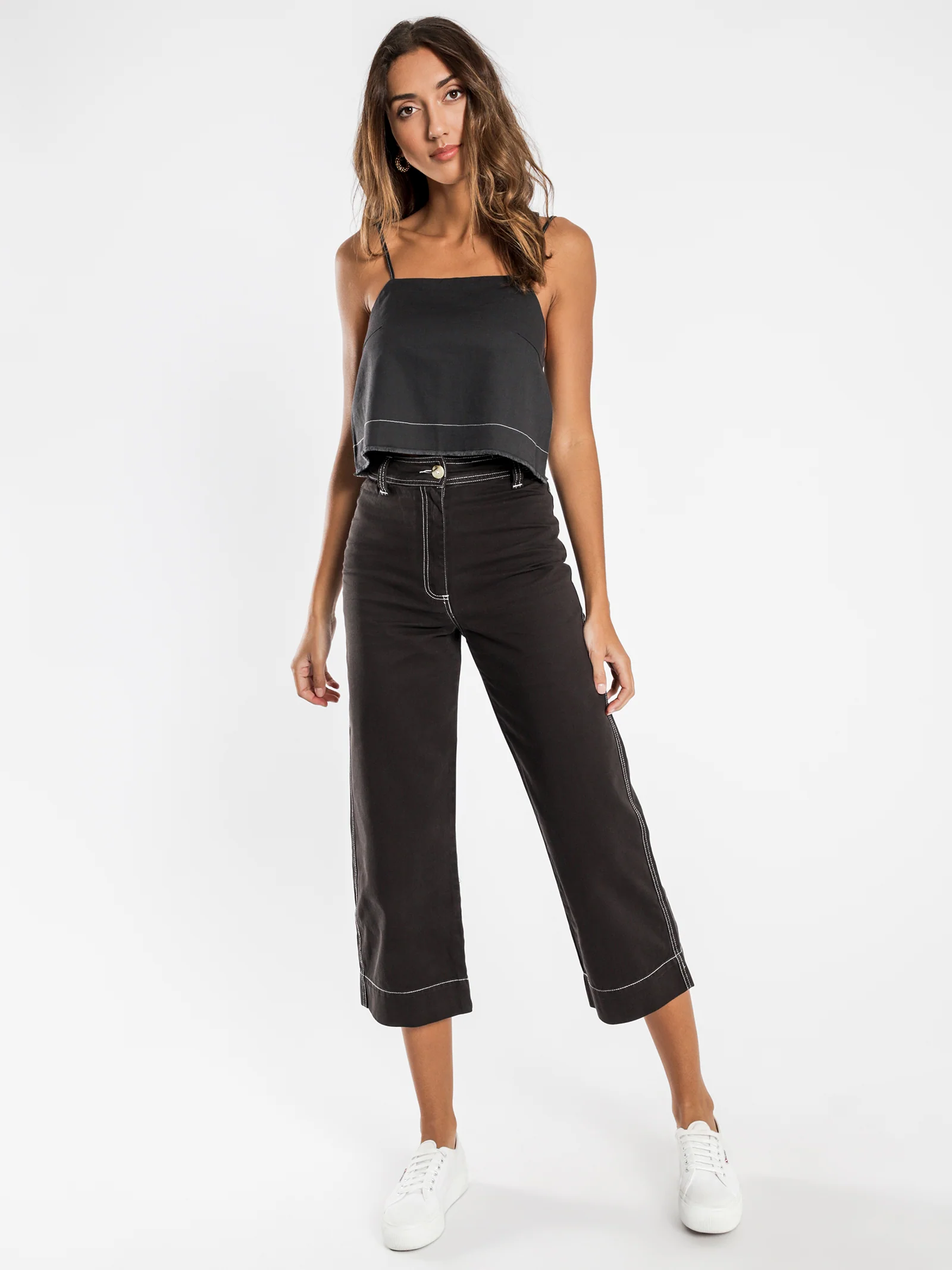Grace Contrast Stitch Cami - Image 2