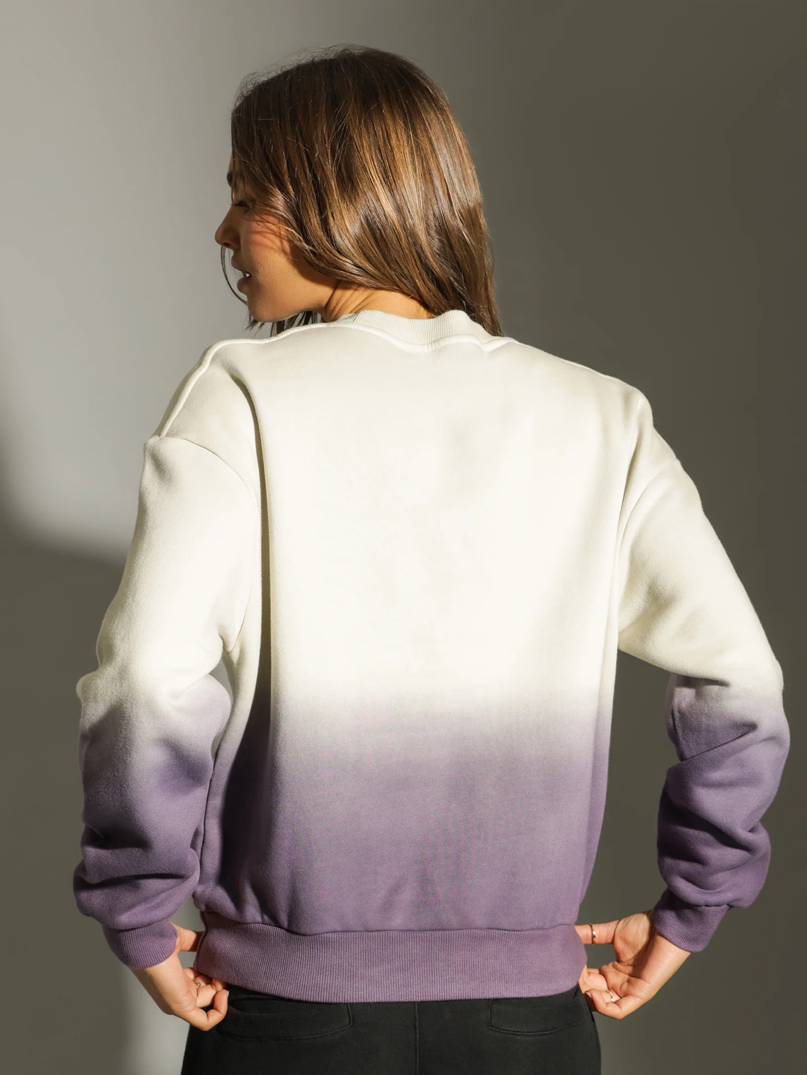 Gradient Crew Neck Jumper - Image 5