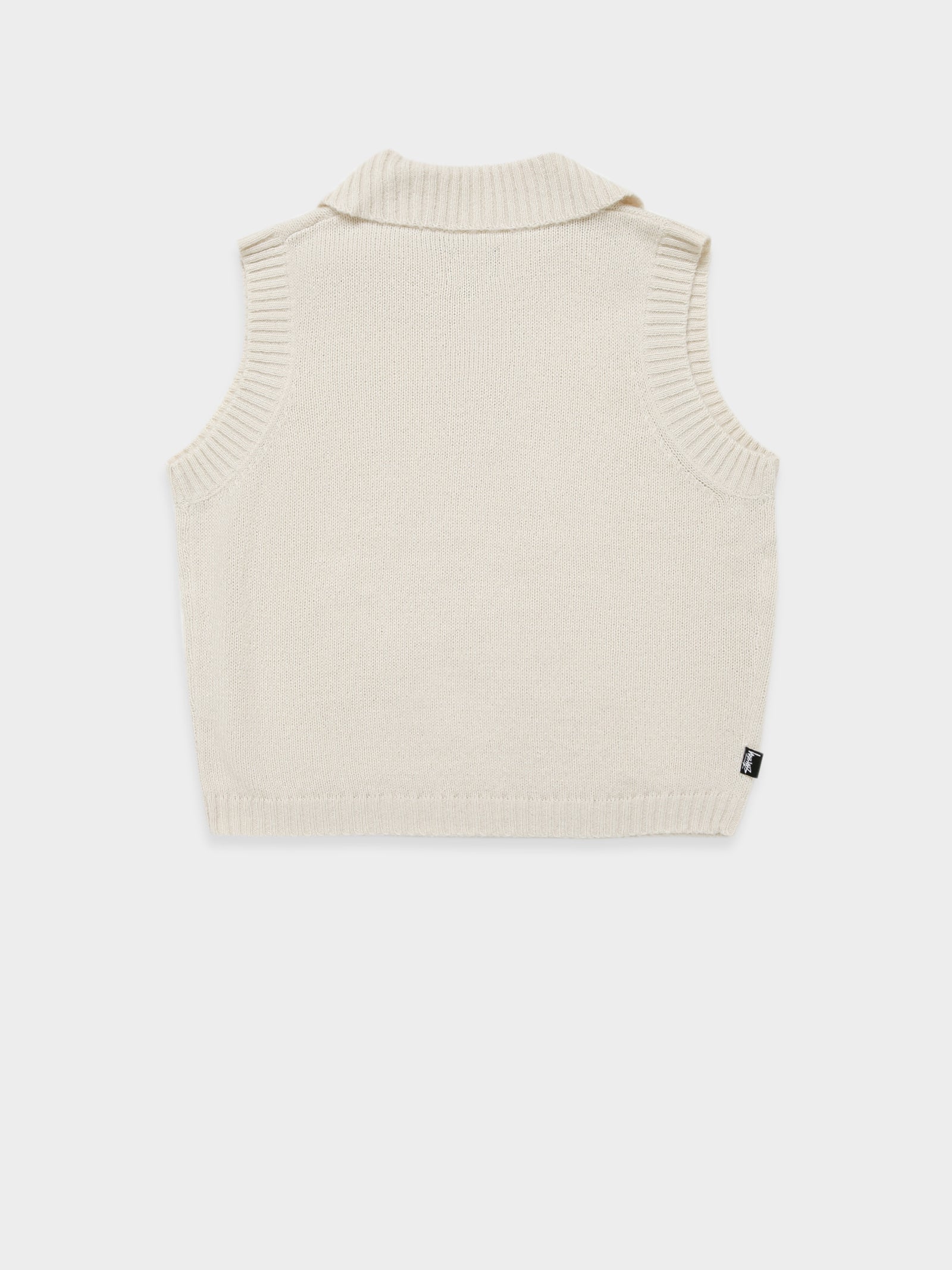 Graffiti Collared Knit Vest - Image 7