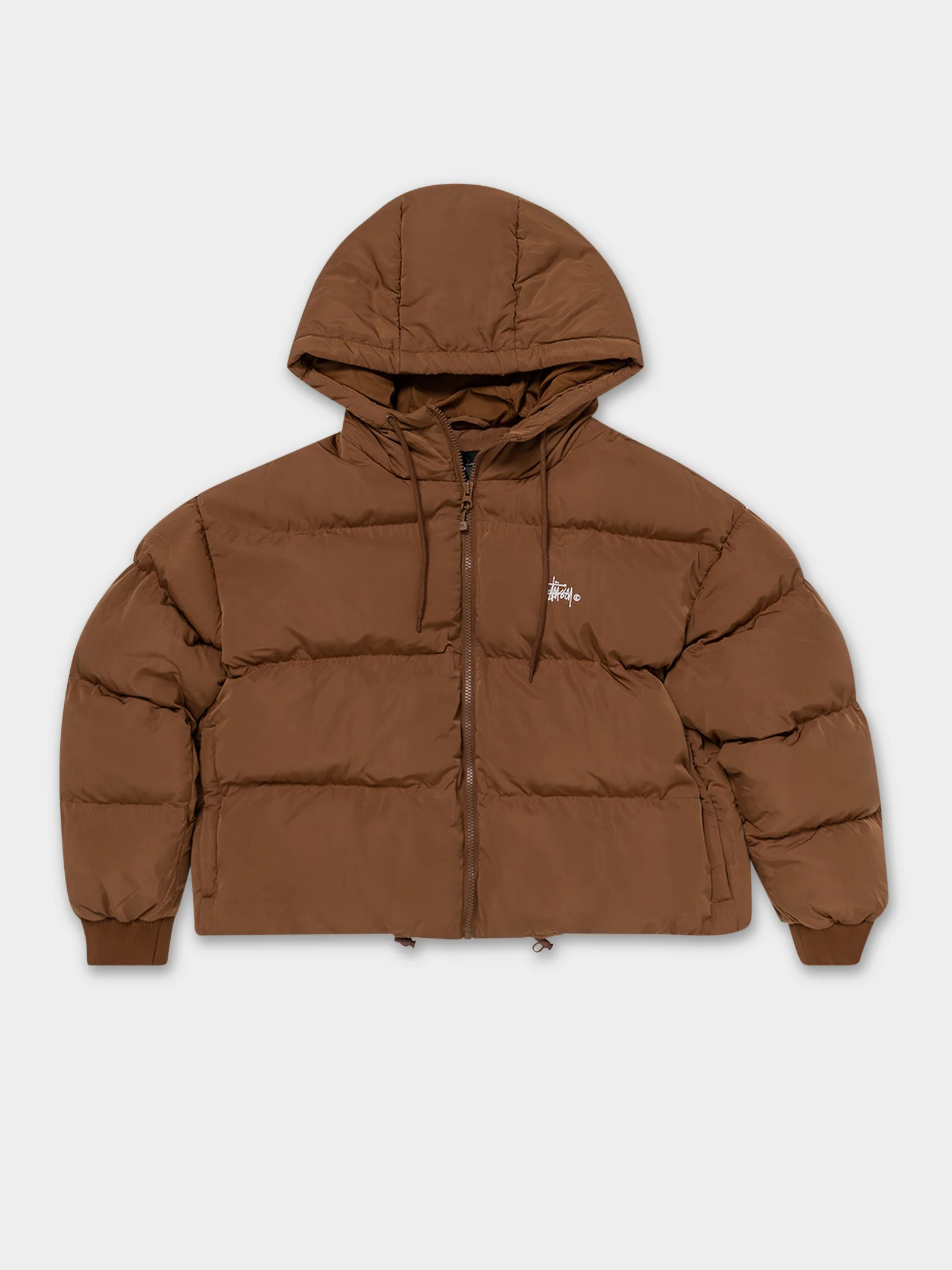 Graffiti Hood Puffer Jacket - Image 11