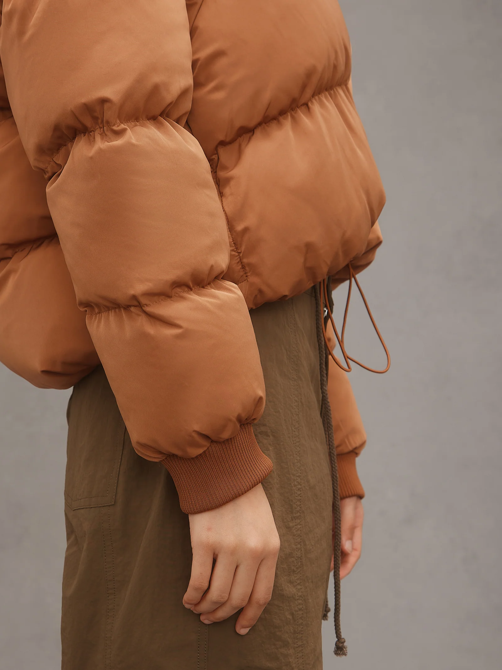 Graffiti Hood Puffer Jacket - Image 5