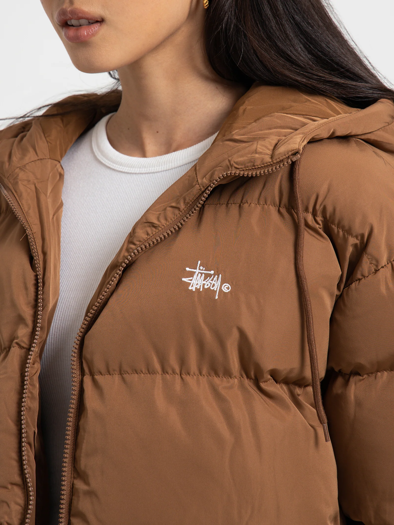 Graffiti Hood Puffer Jacket - Image 8