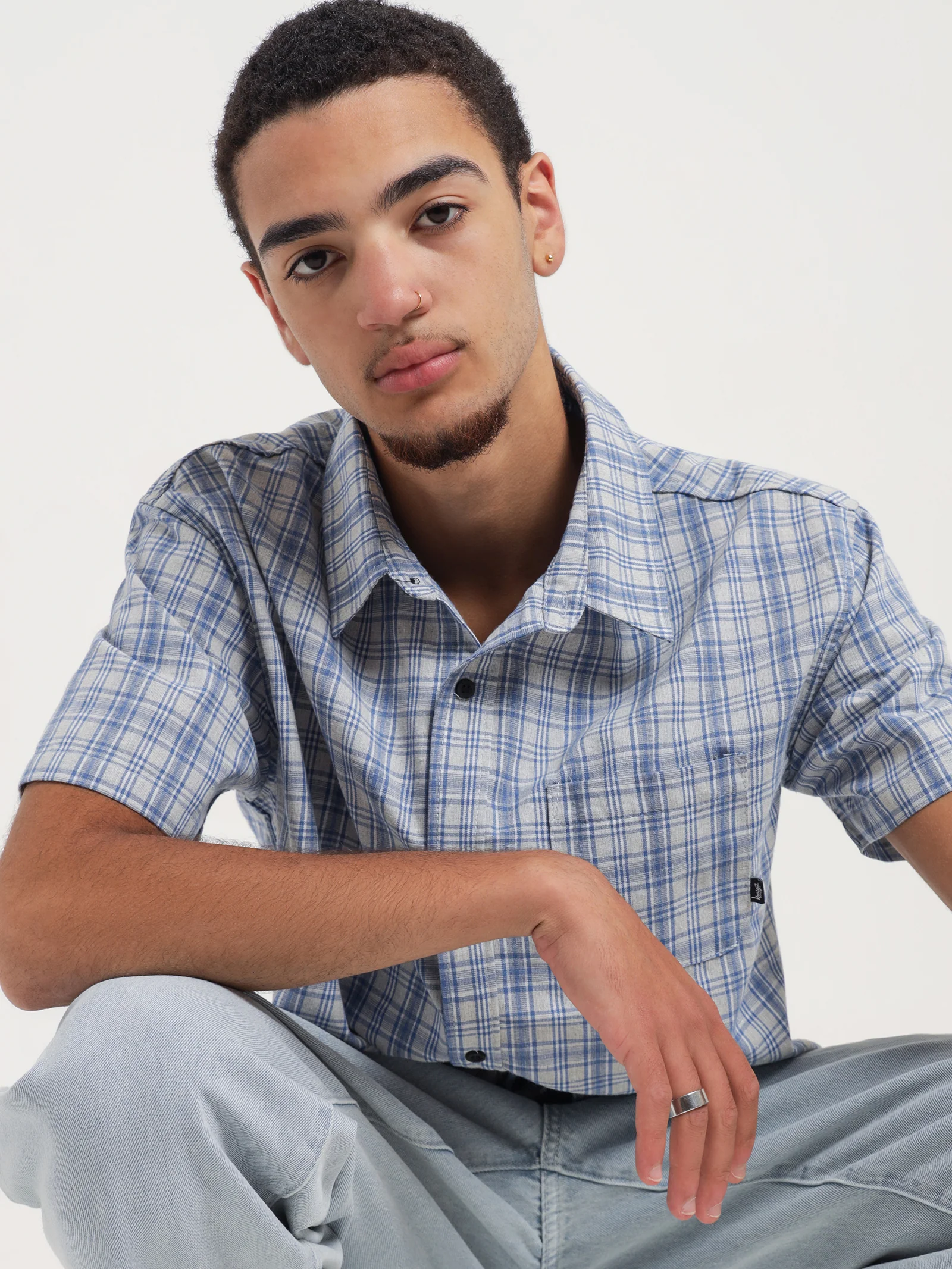 Graffiti Oxford Short Sleeve Shirt - Image 2