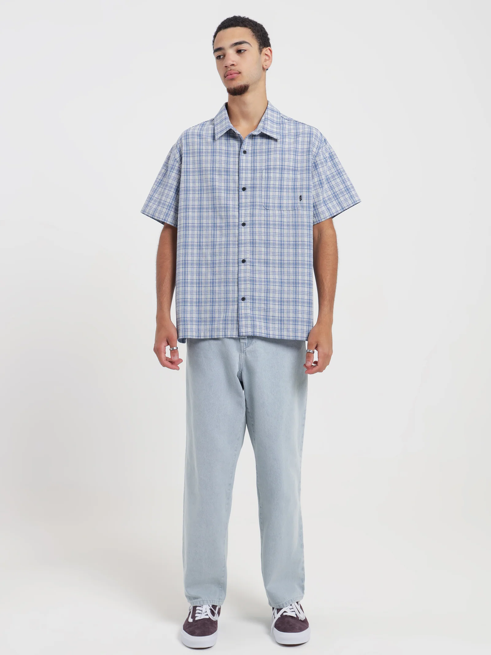 Graffiti Oxford Short Sleeve Shirt - Image 3