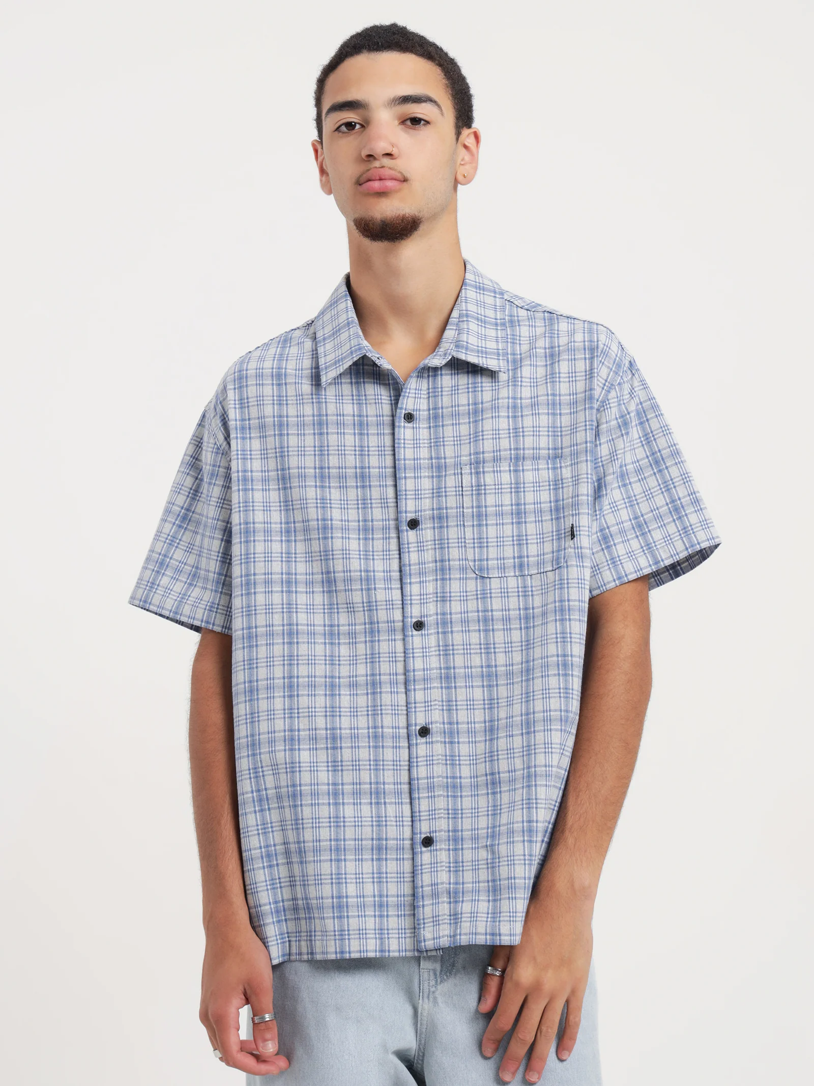 Graffiti Oxford Short Sleeve Shirt - Image 4