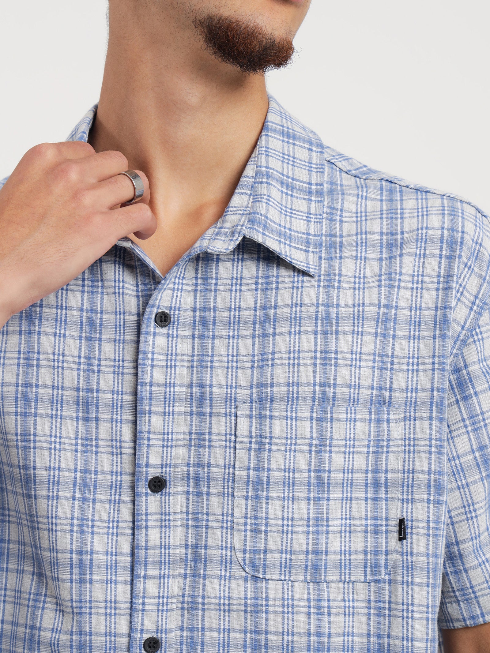 Graffiti Oxford Short Sleeve Shirt - Image 5
