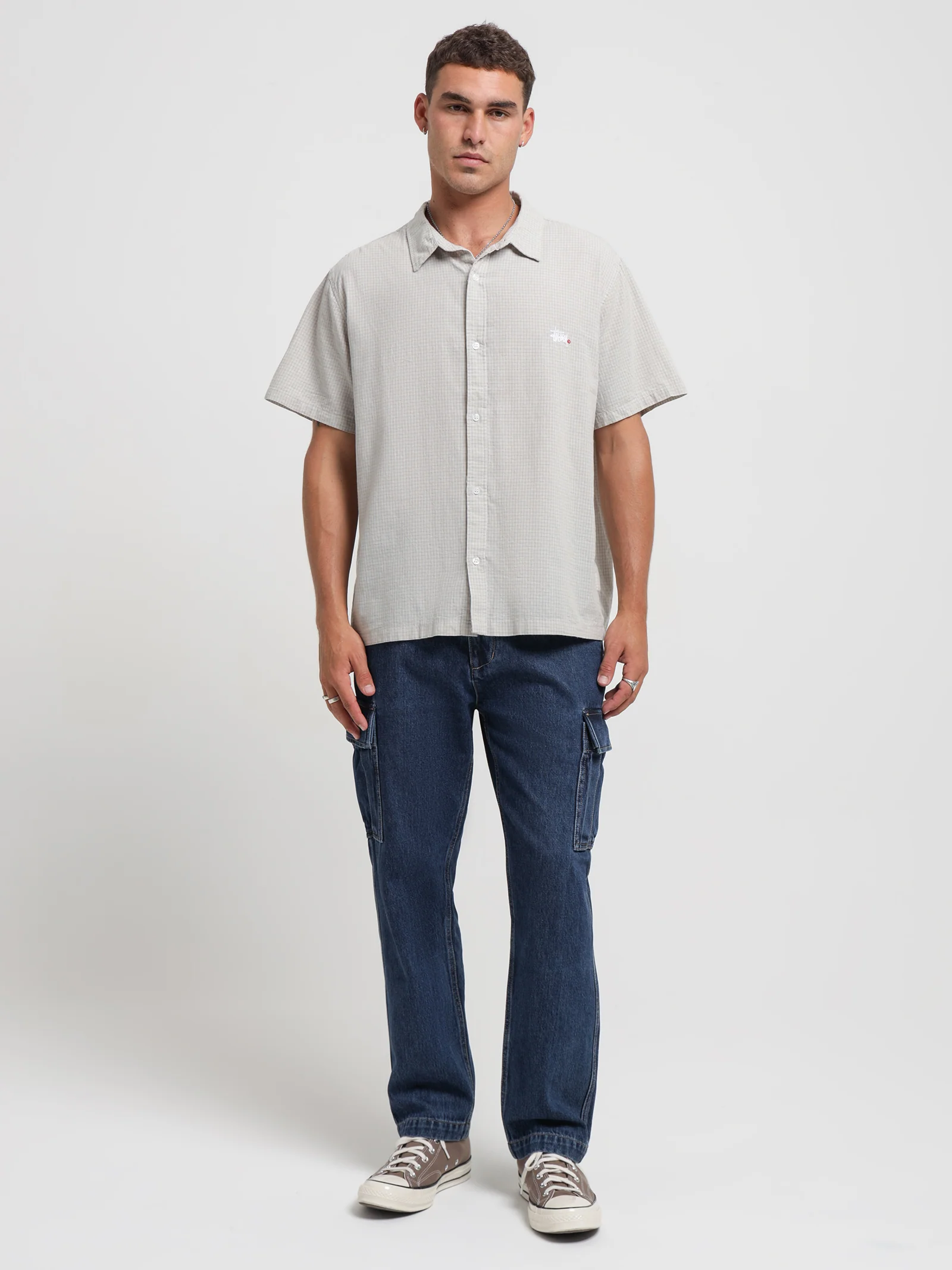 Graffiti Oxford Short Sleeve Shirt - Image 2