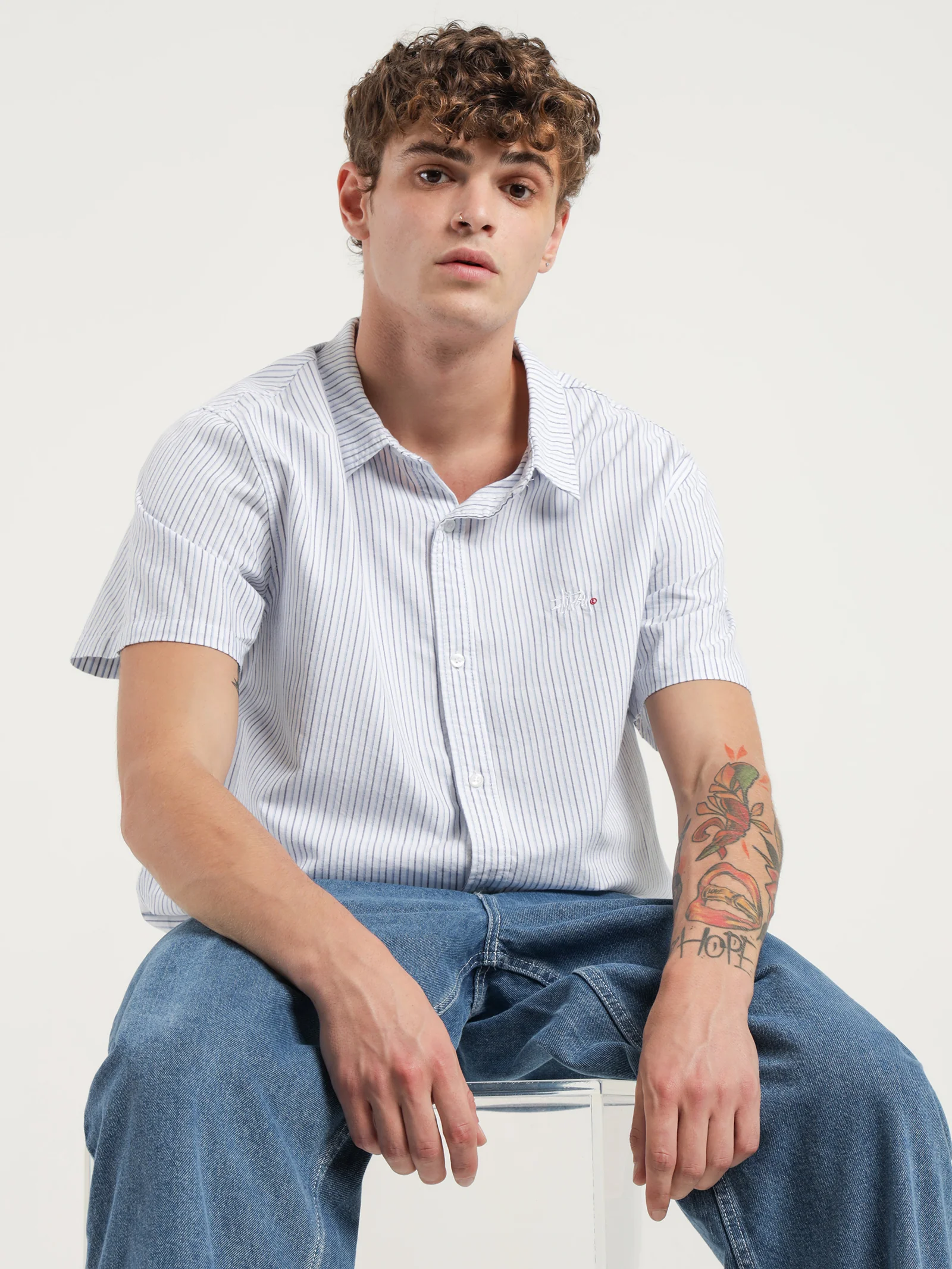 Graffiti Oxford SS Shirt - Image 2