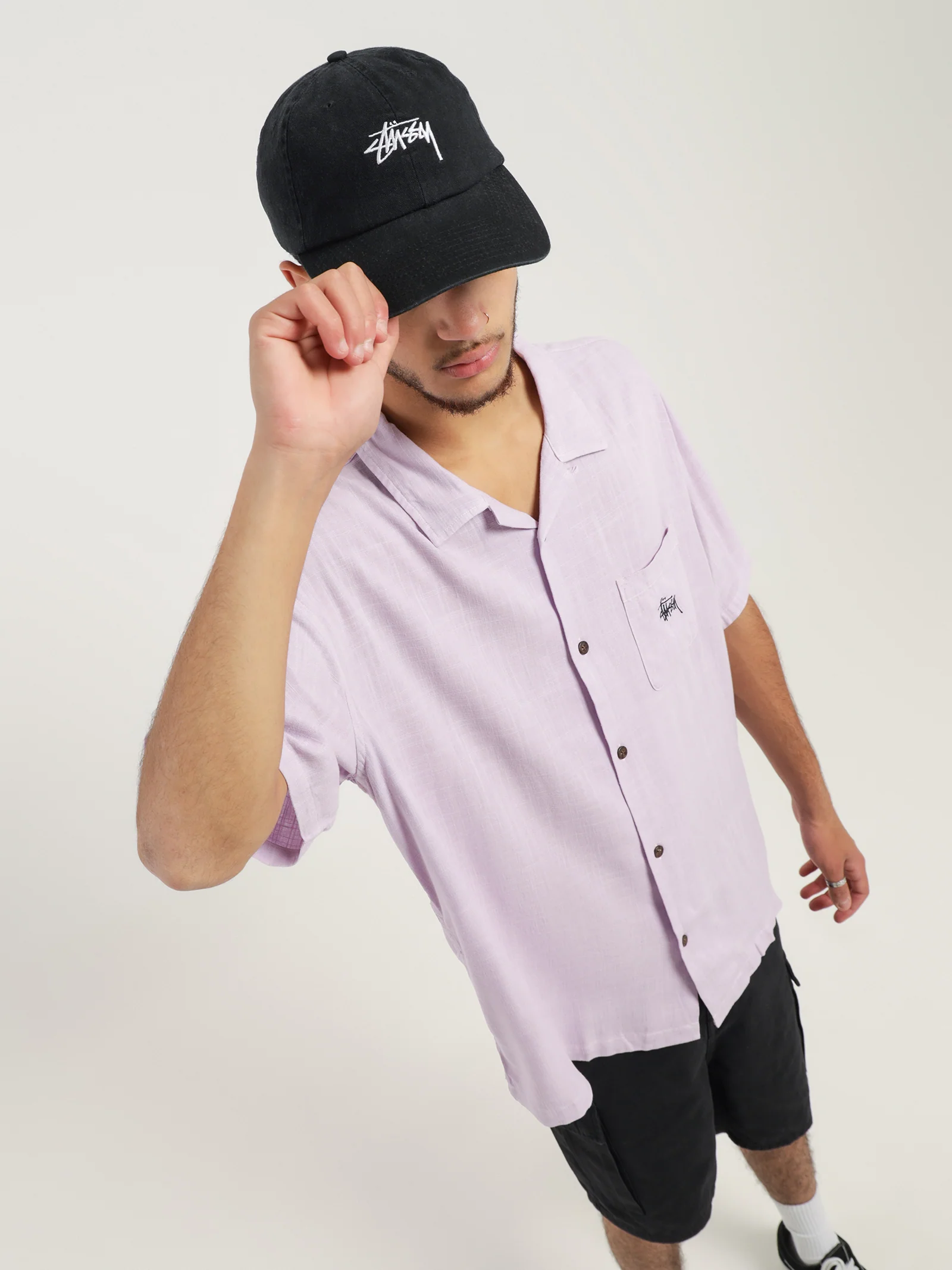 Graffiti Pigment Short Sleeve Shirt - Image 4