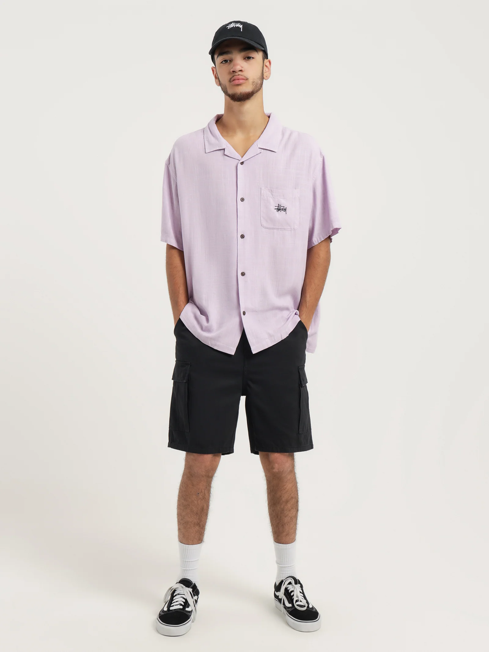 Graffiti Pigment Short Sleeve Shirt - Image 5