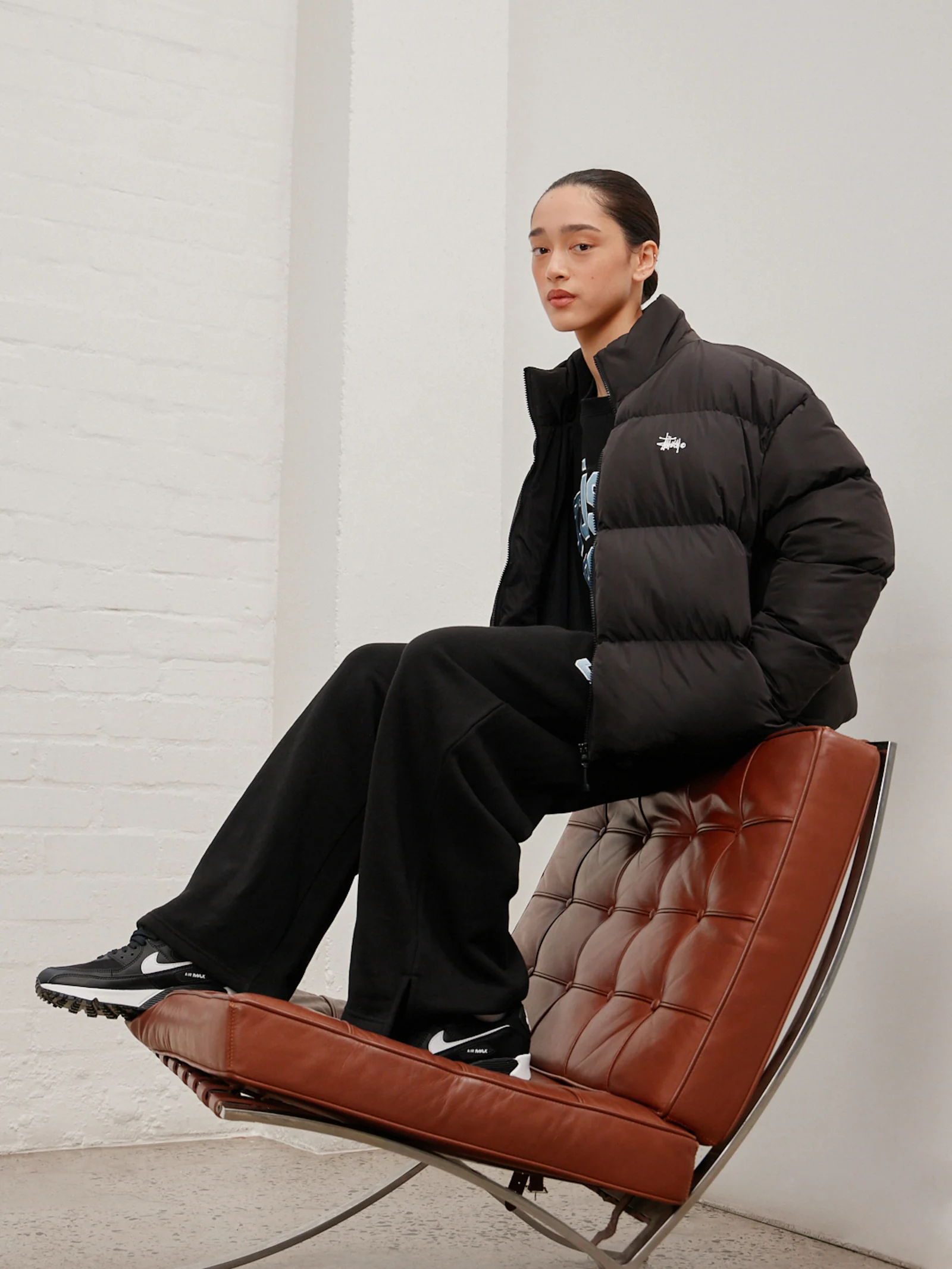 Graffiti Puffer Jacket - Image 2