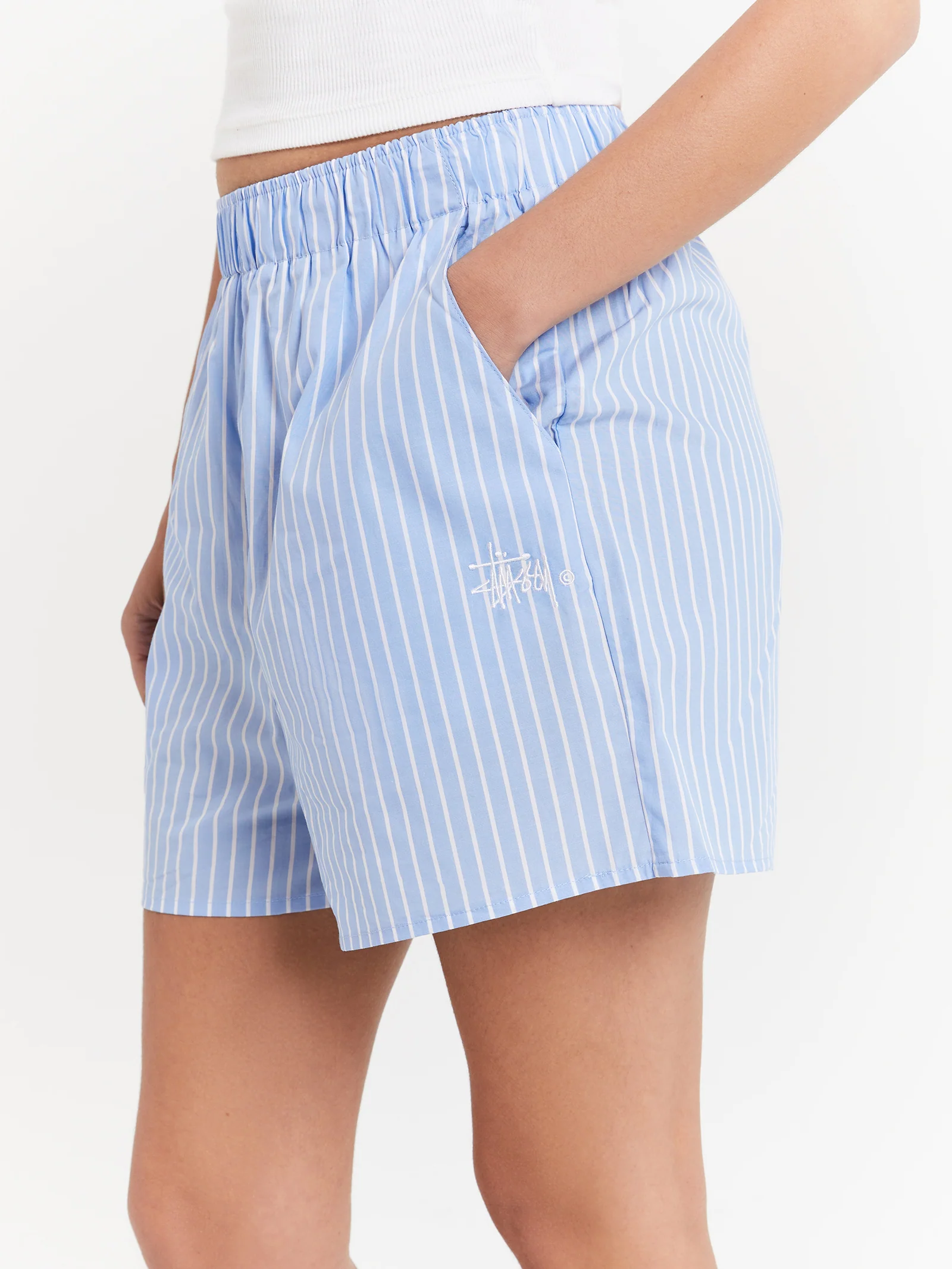 Graffiti Stripe Shorts - Image 5