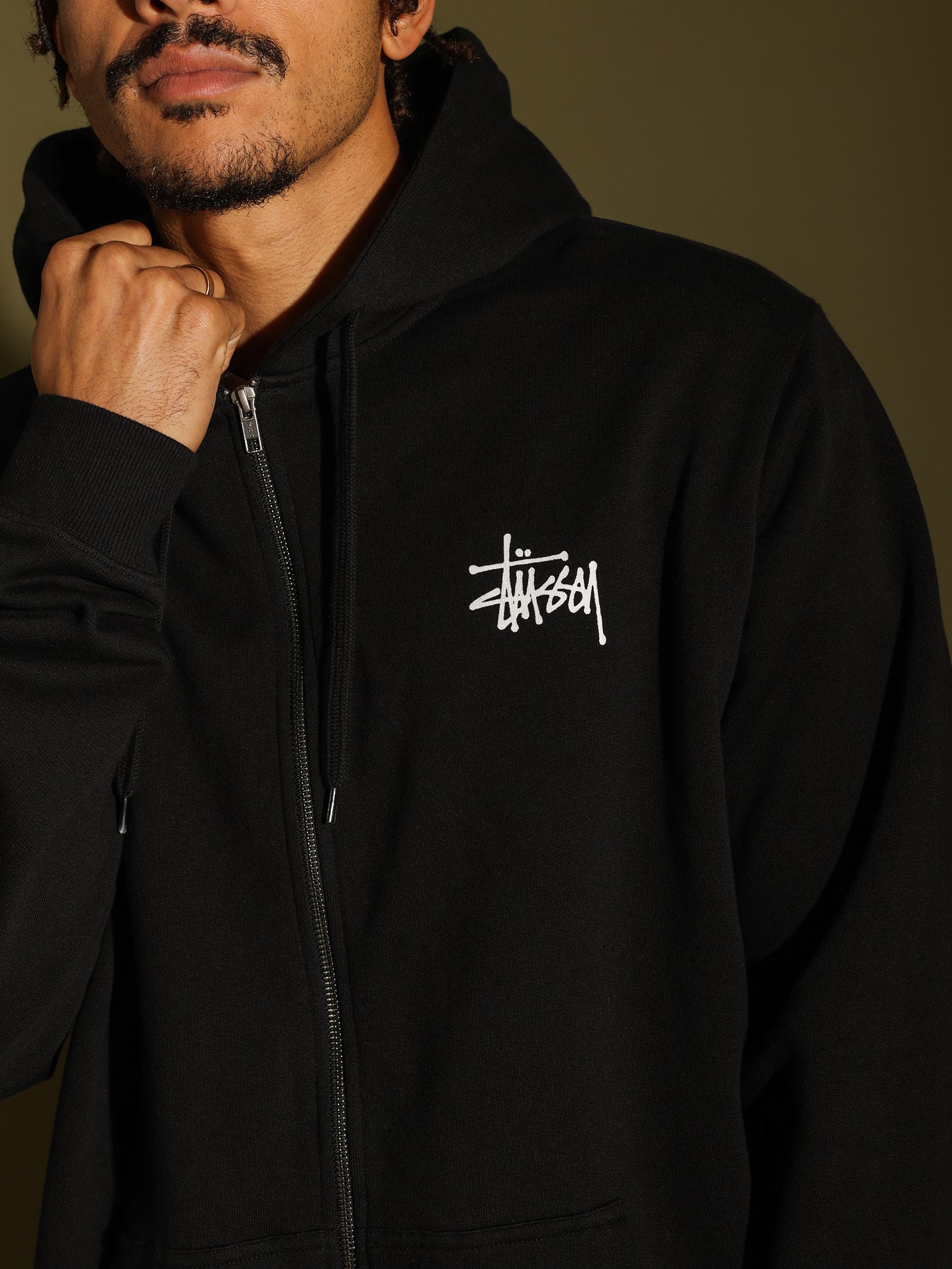 Graffiti Zip-Through Hoodie - Image 3