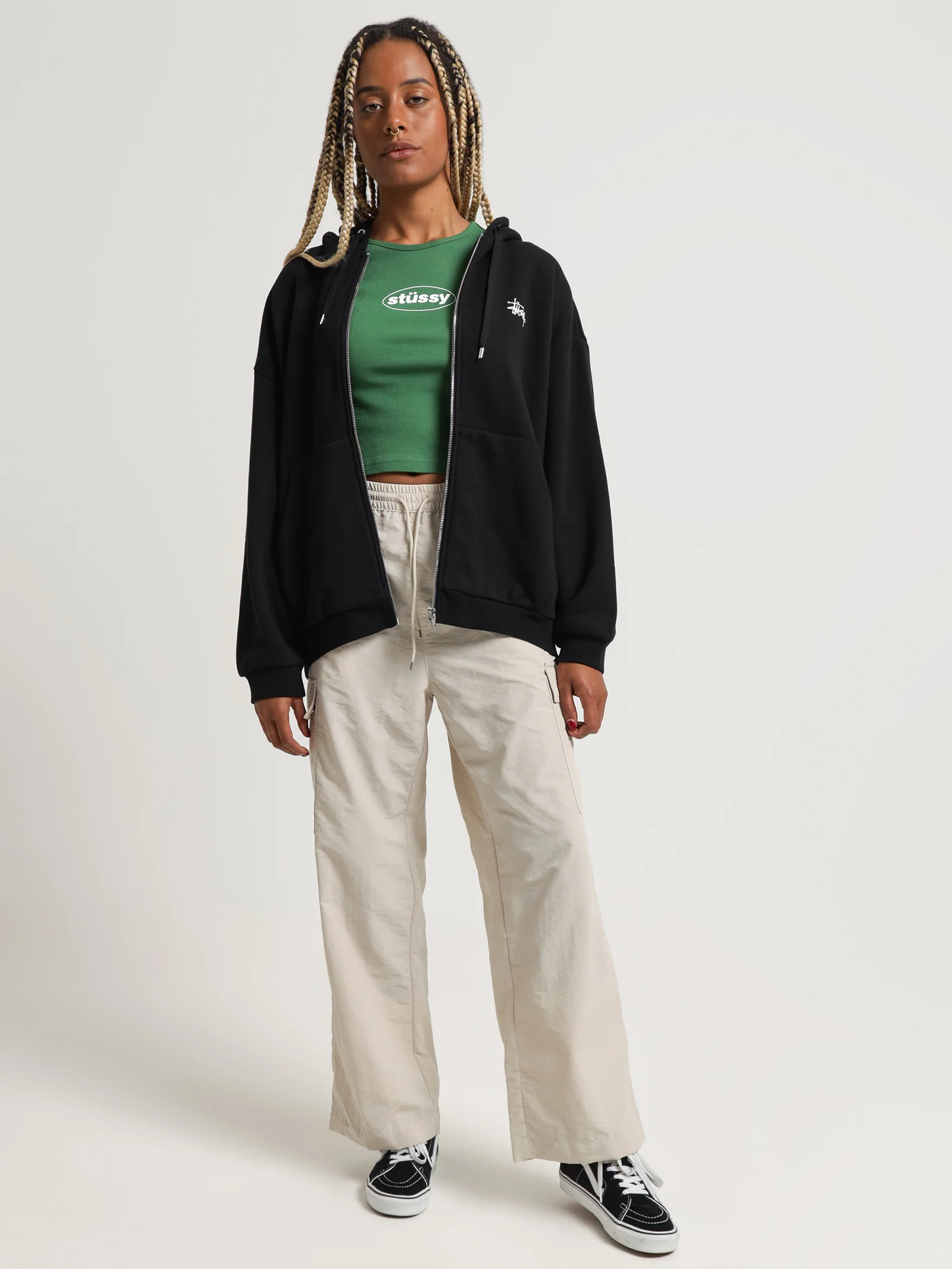 Graffiti Zip Up Hood - Image 2