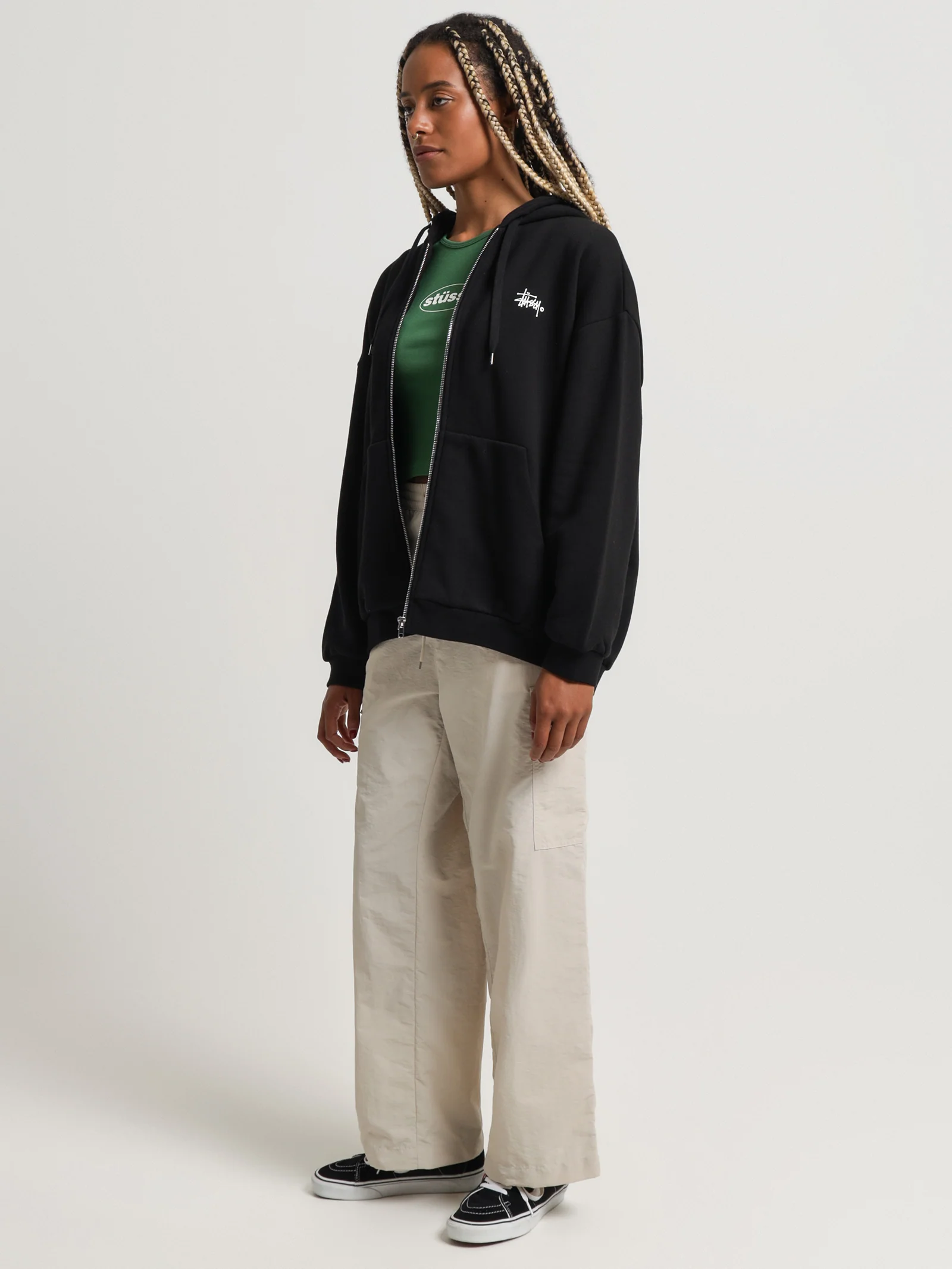 Graffiti Zip Up Hood - Image 4