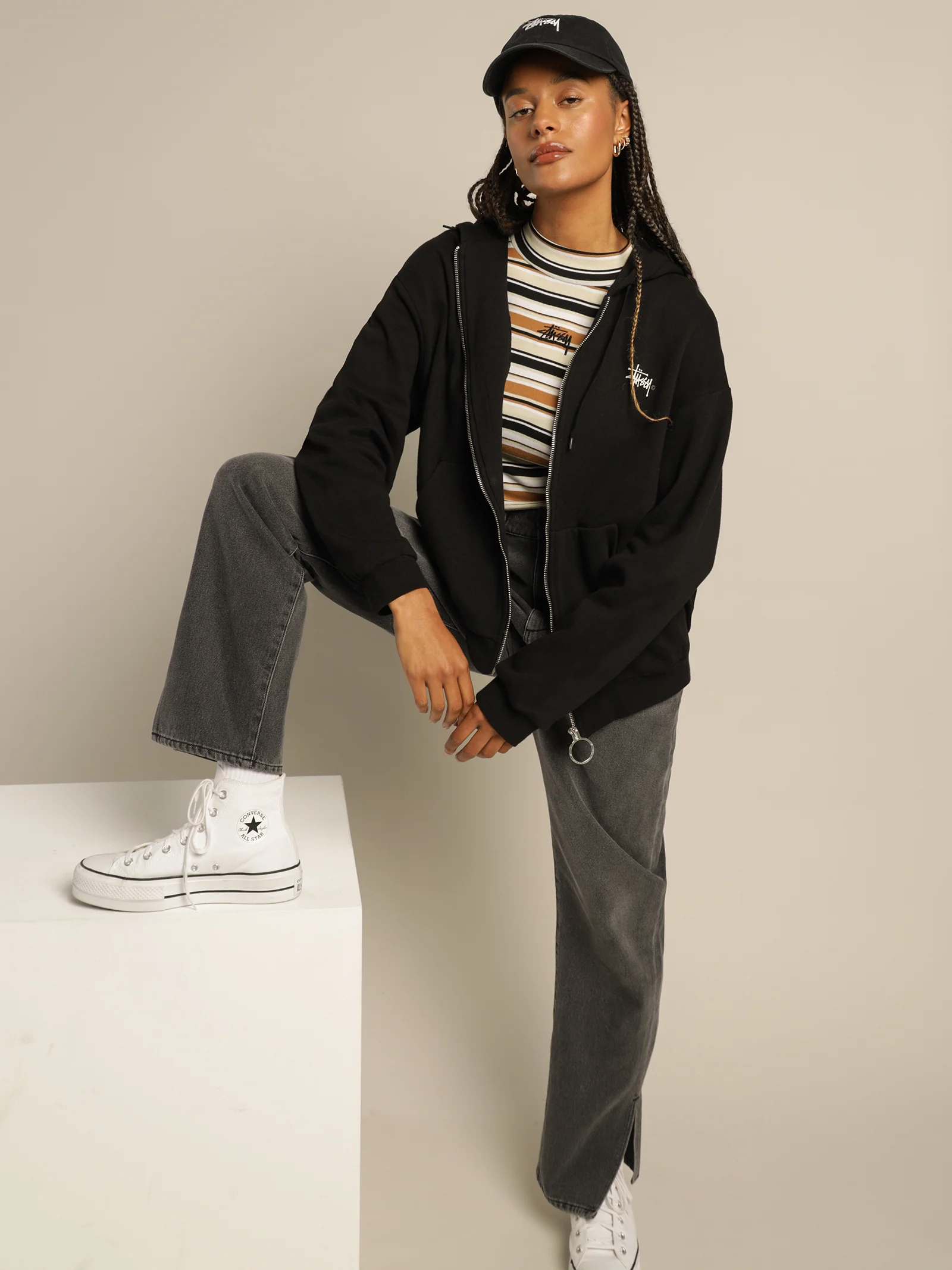 Graffiti Zip Up Hood - Image 3