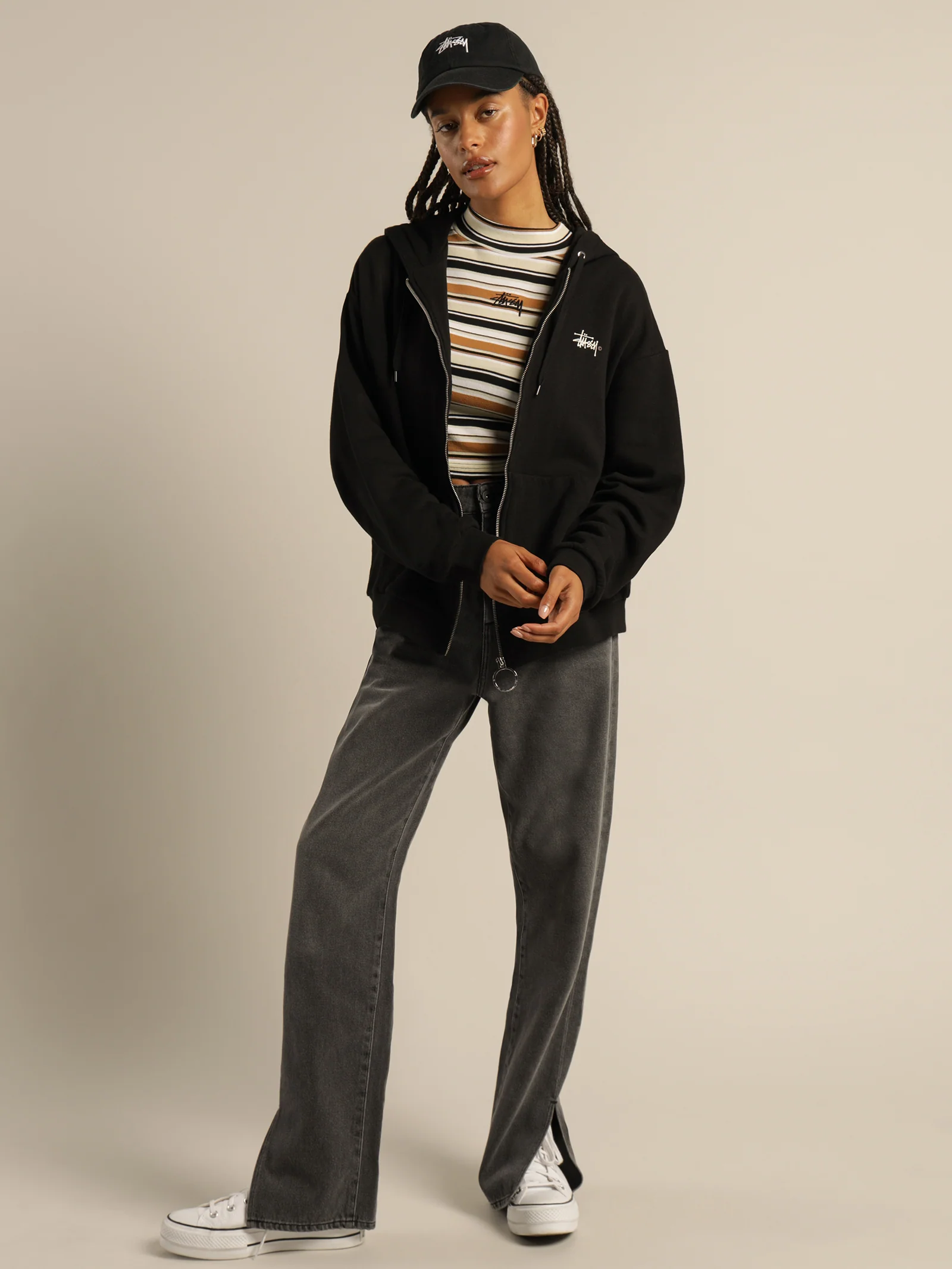 Graffiti Zip Up Hood - Image 4