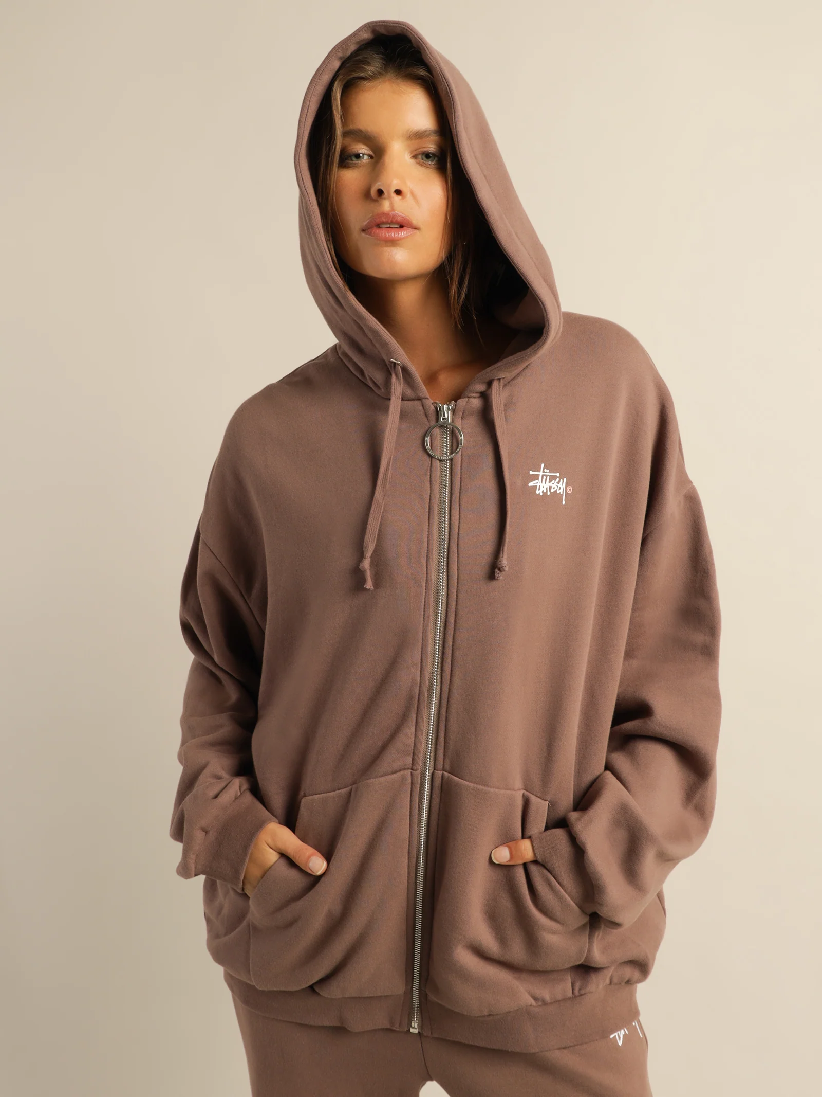 Graffiti Zip Up Hood Jacket - Image 2