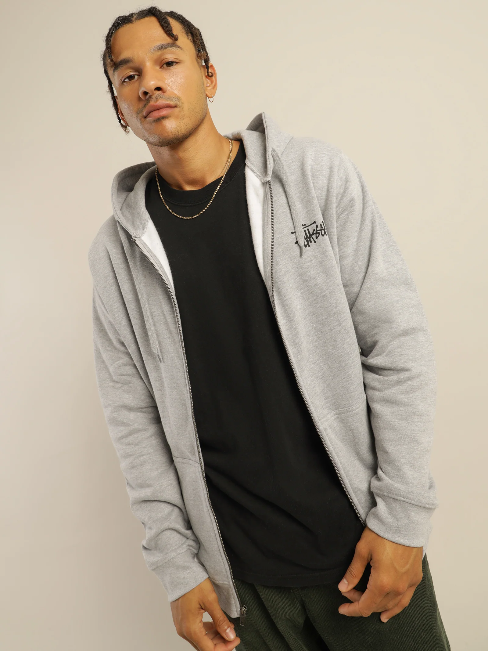 Graffitti Zip Hoodie - Image 3