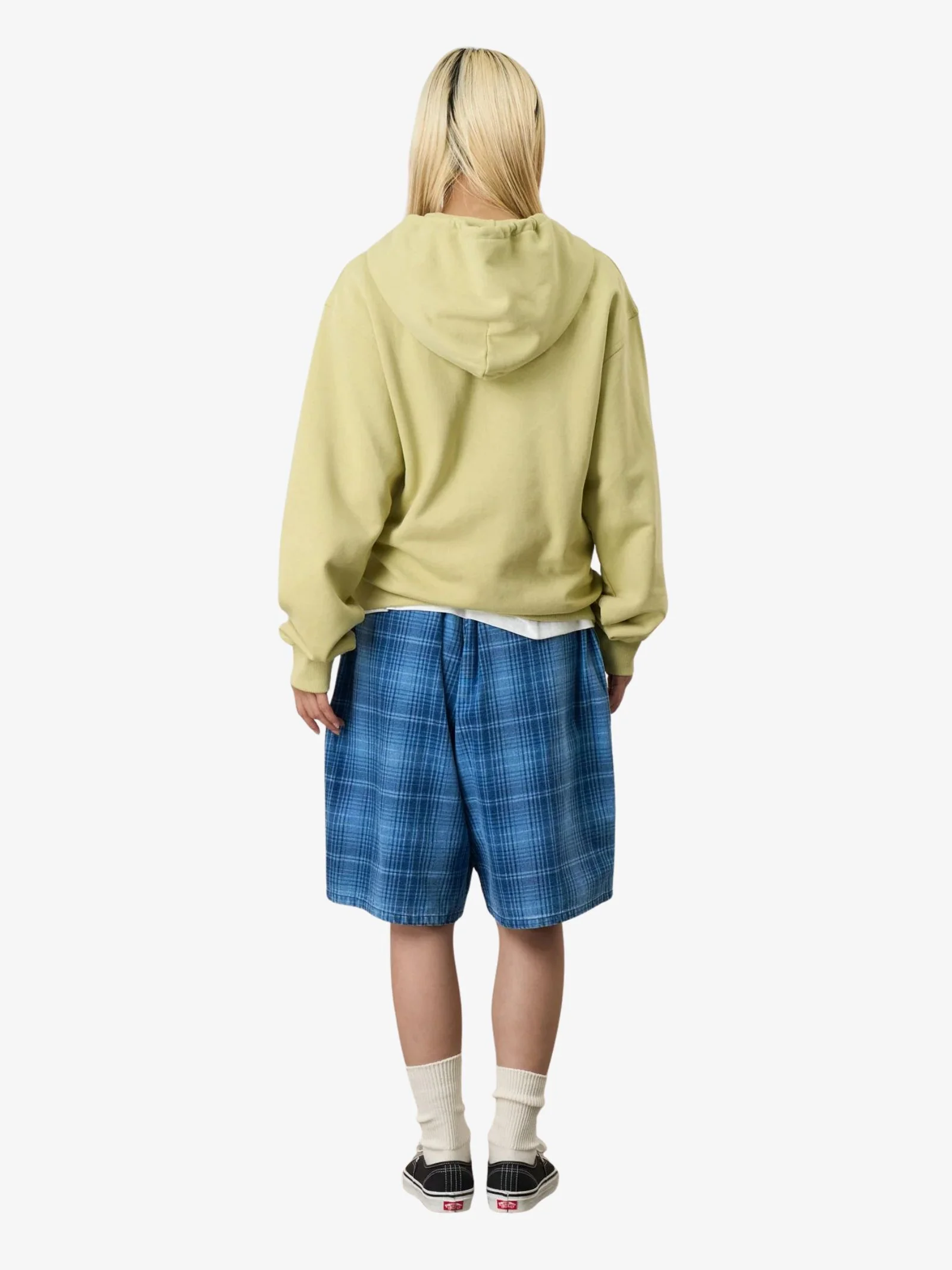 Oval Patch Zip Hooded Sweatshirt - Image 3