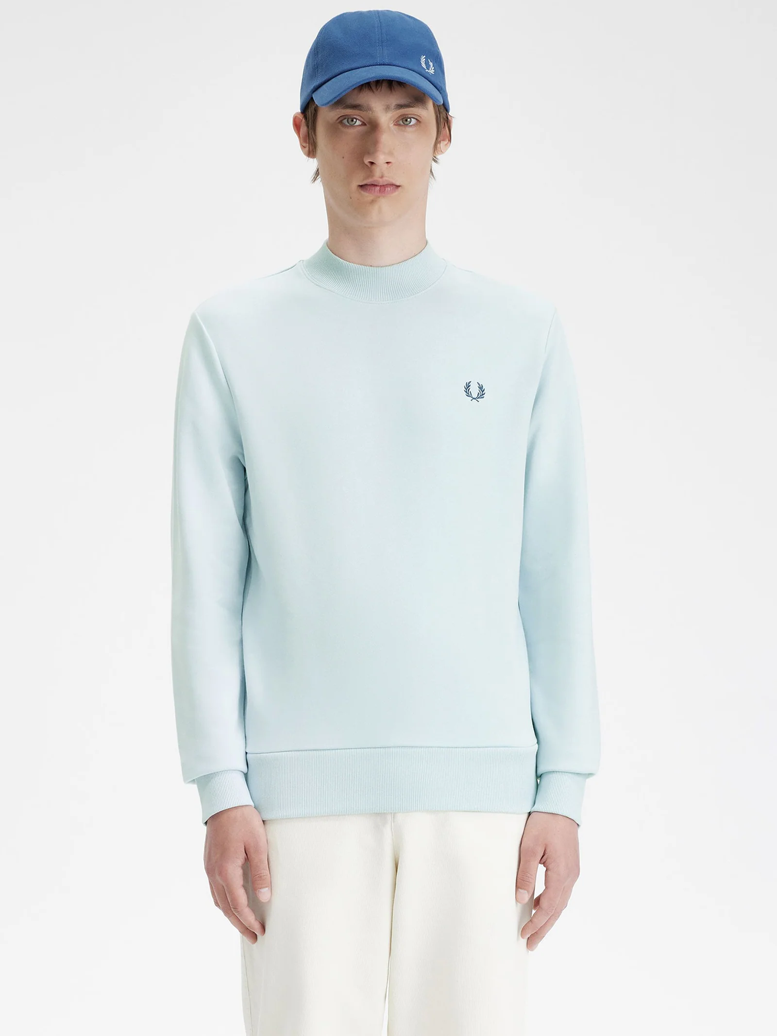 Graphic High Neck Sweatshirt - Image 2