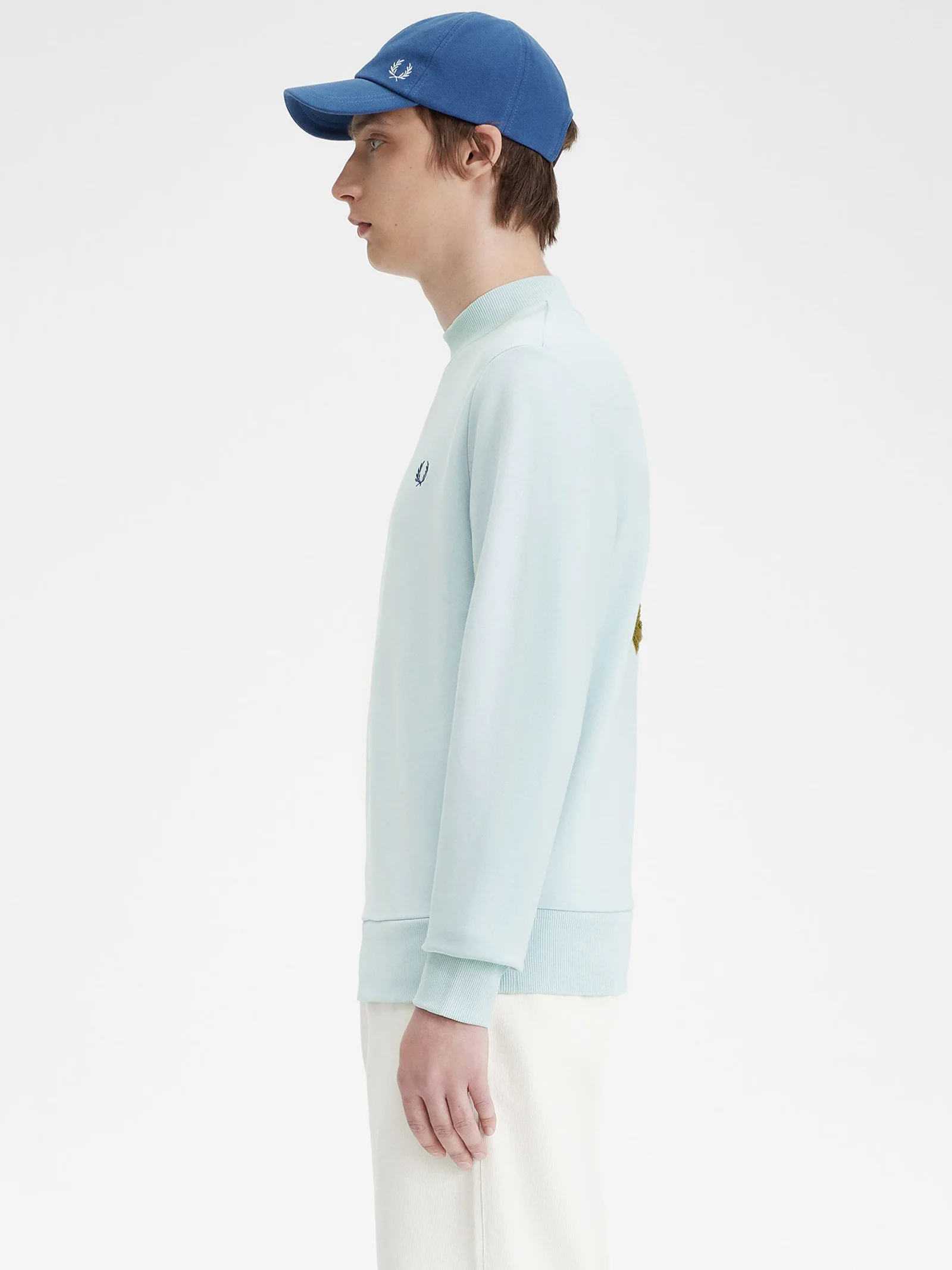 Graphic High Neck Sweatshirt - Image 4