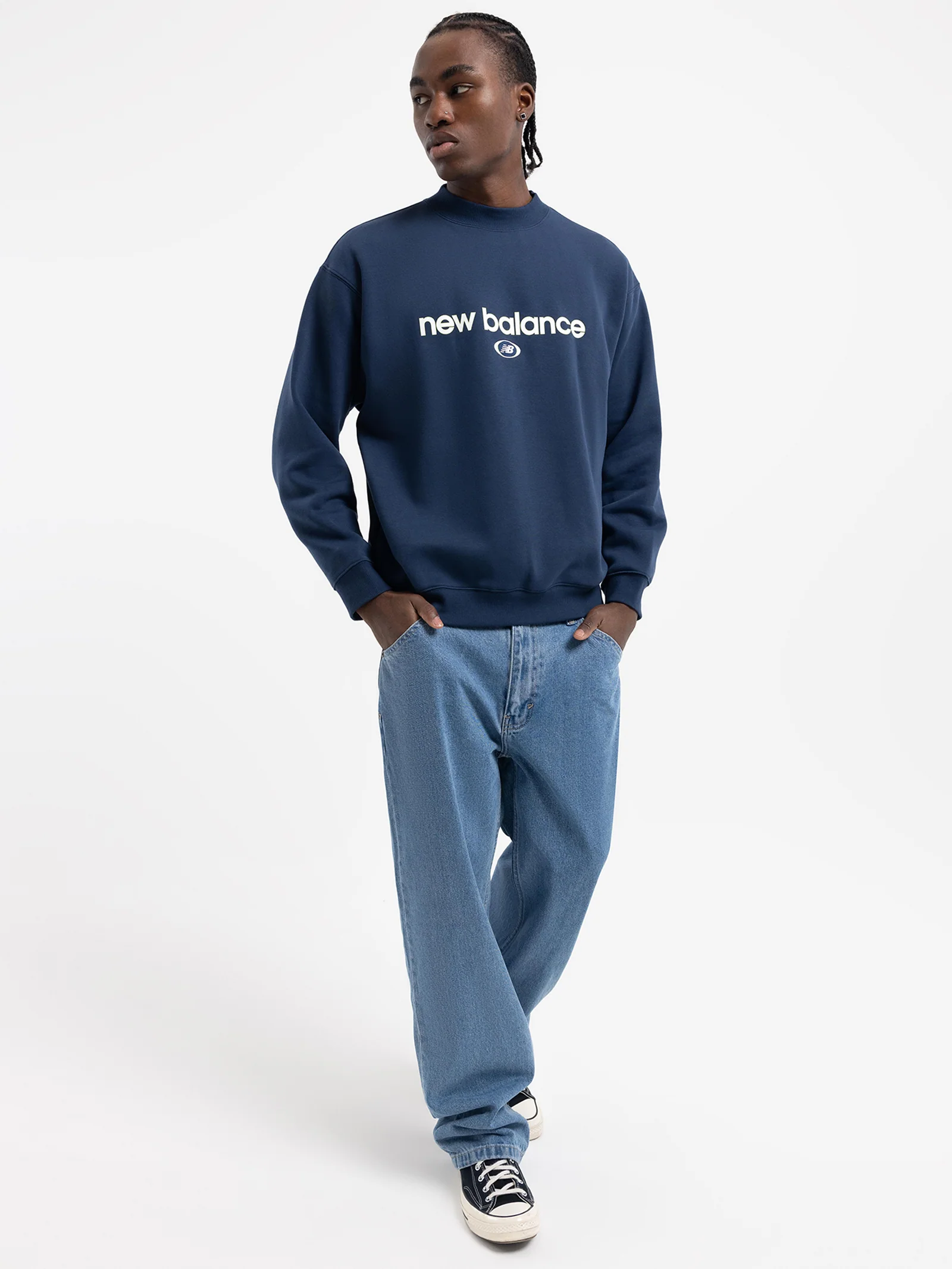 Graphic Hoops Crewneck - Image 2