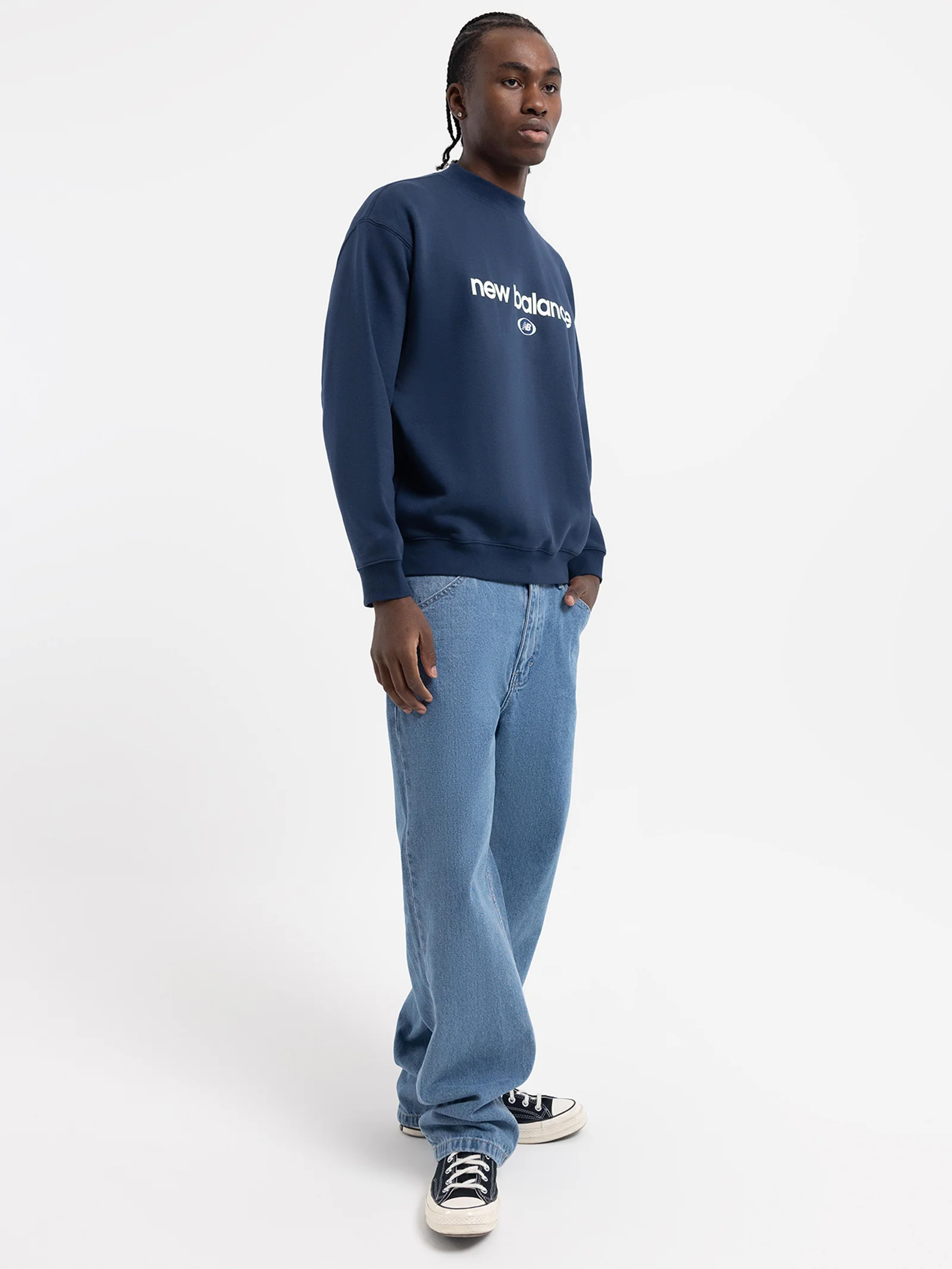 Graphic Hoops Crewneck - Image 3