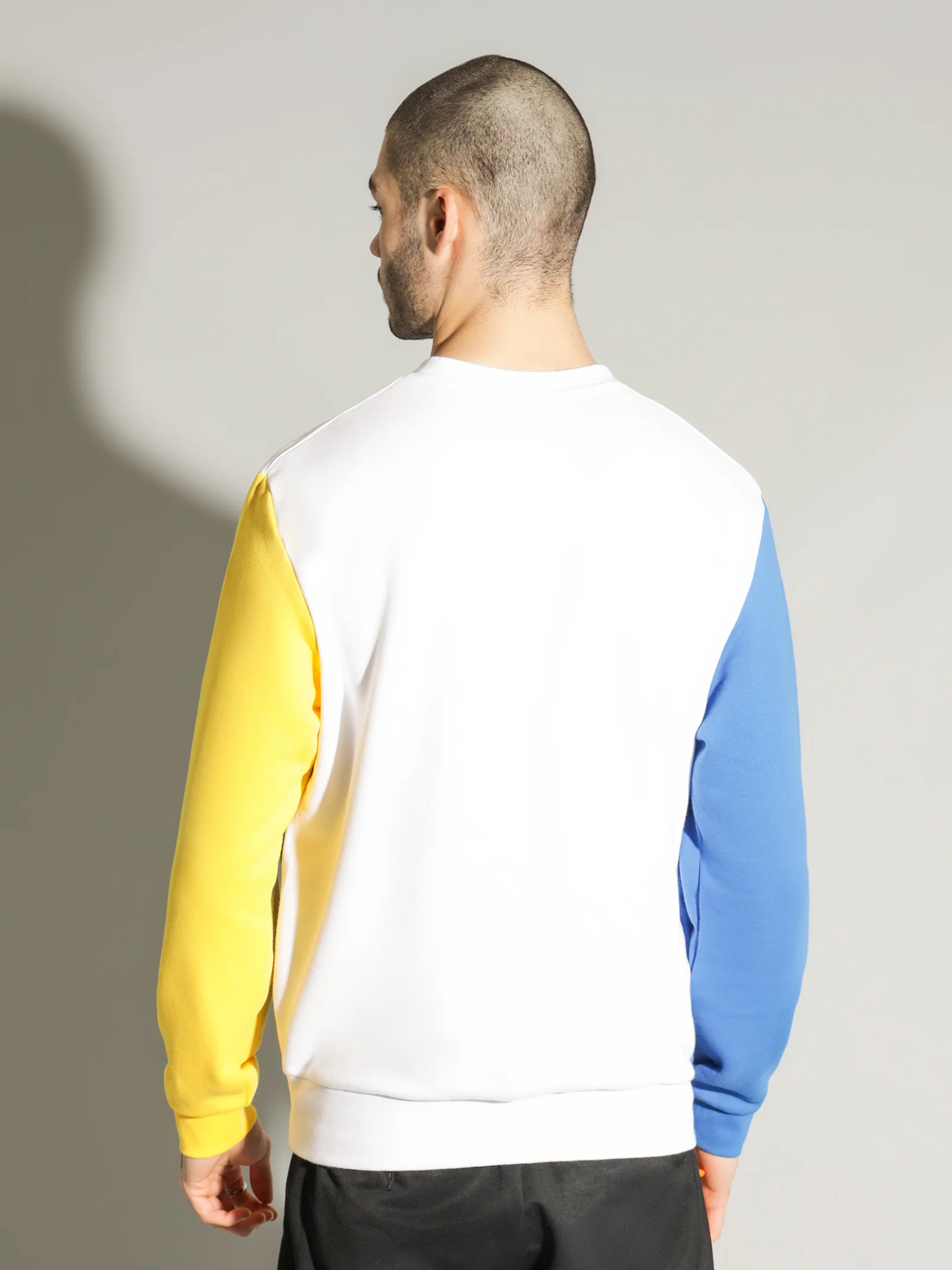 Graphic Panel Fleece Sweat - Image 6