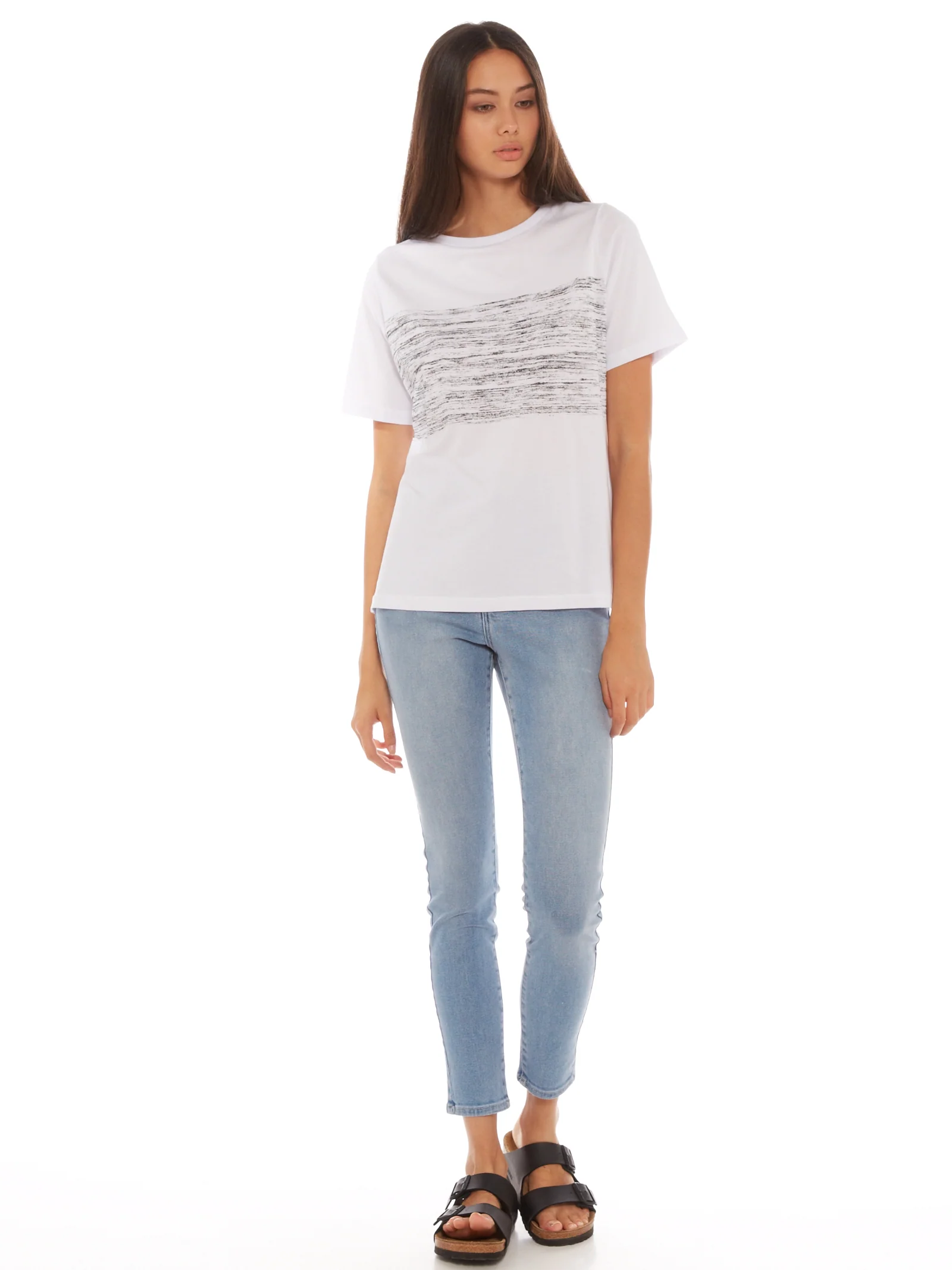 Graphite Print Tee - Image 3