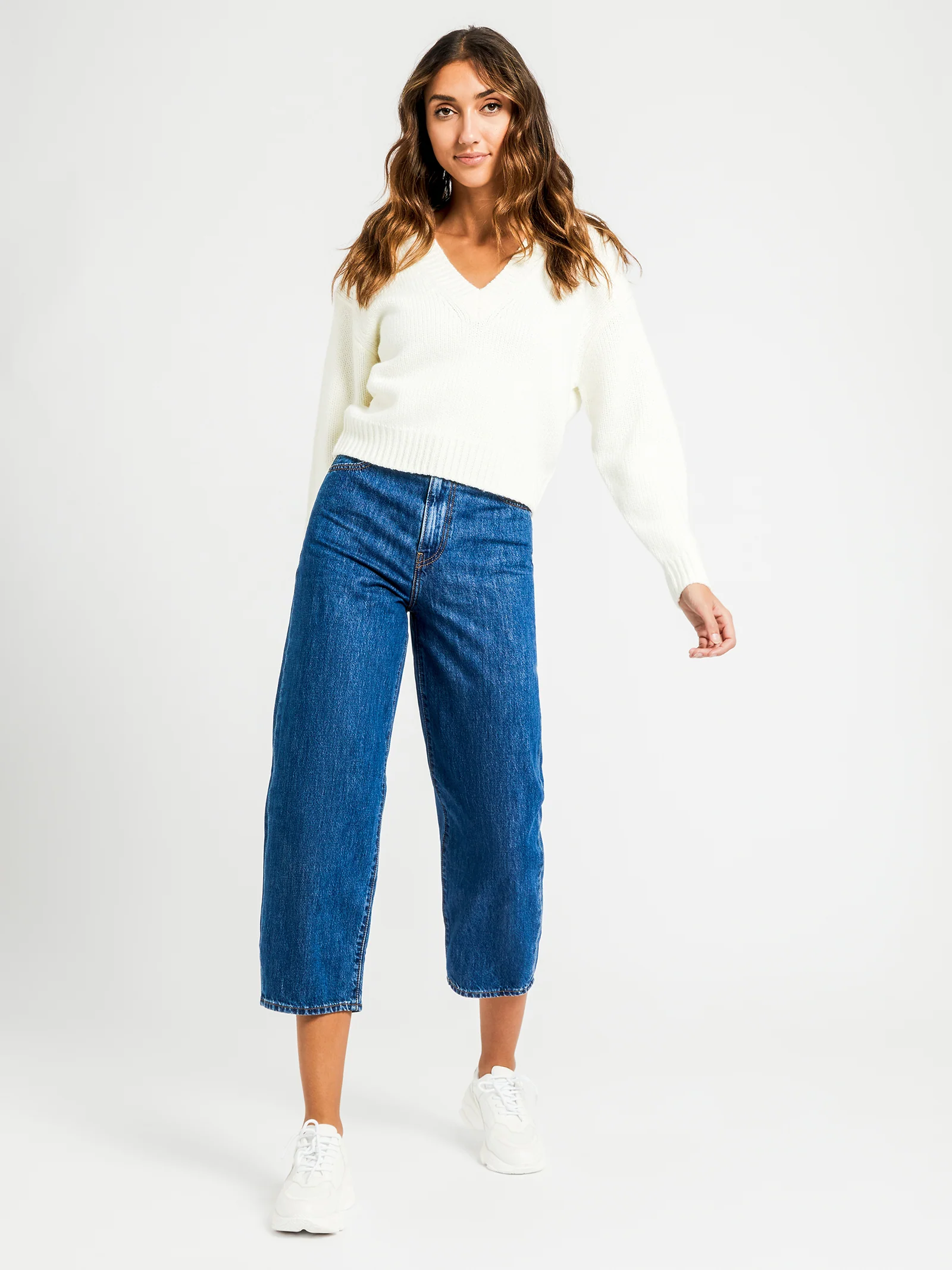 Gwen V Neck Jumper - Image 2