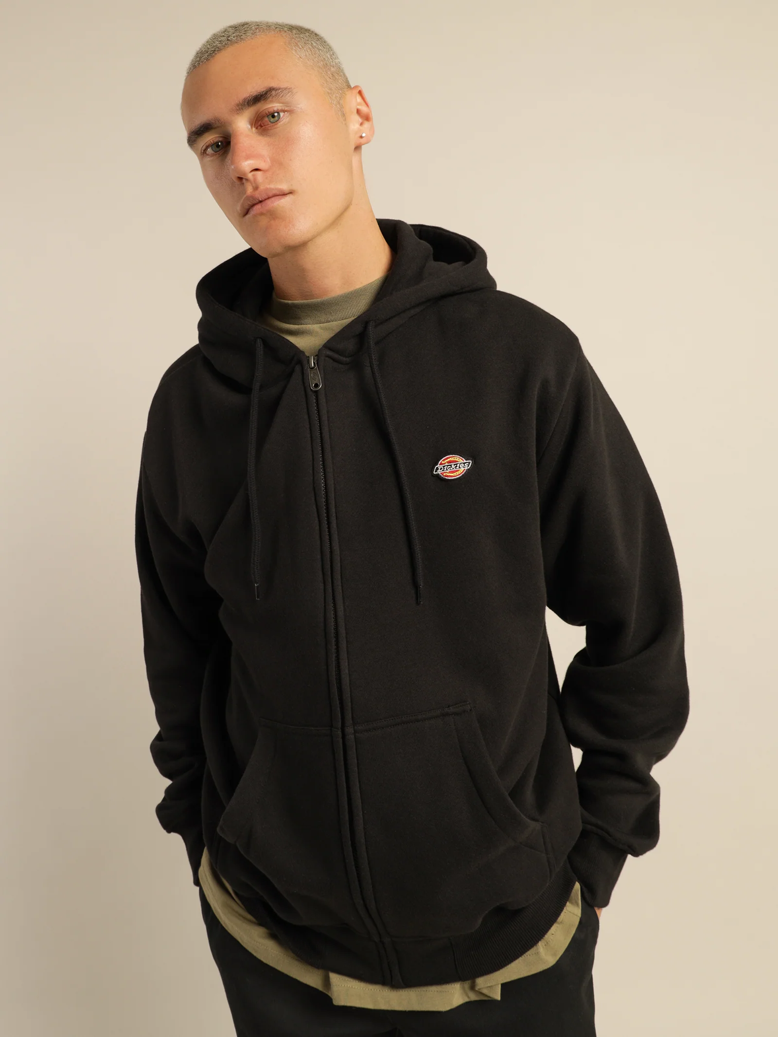 H.S Rockwood Zip Through Hoodie - Image 3