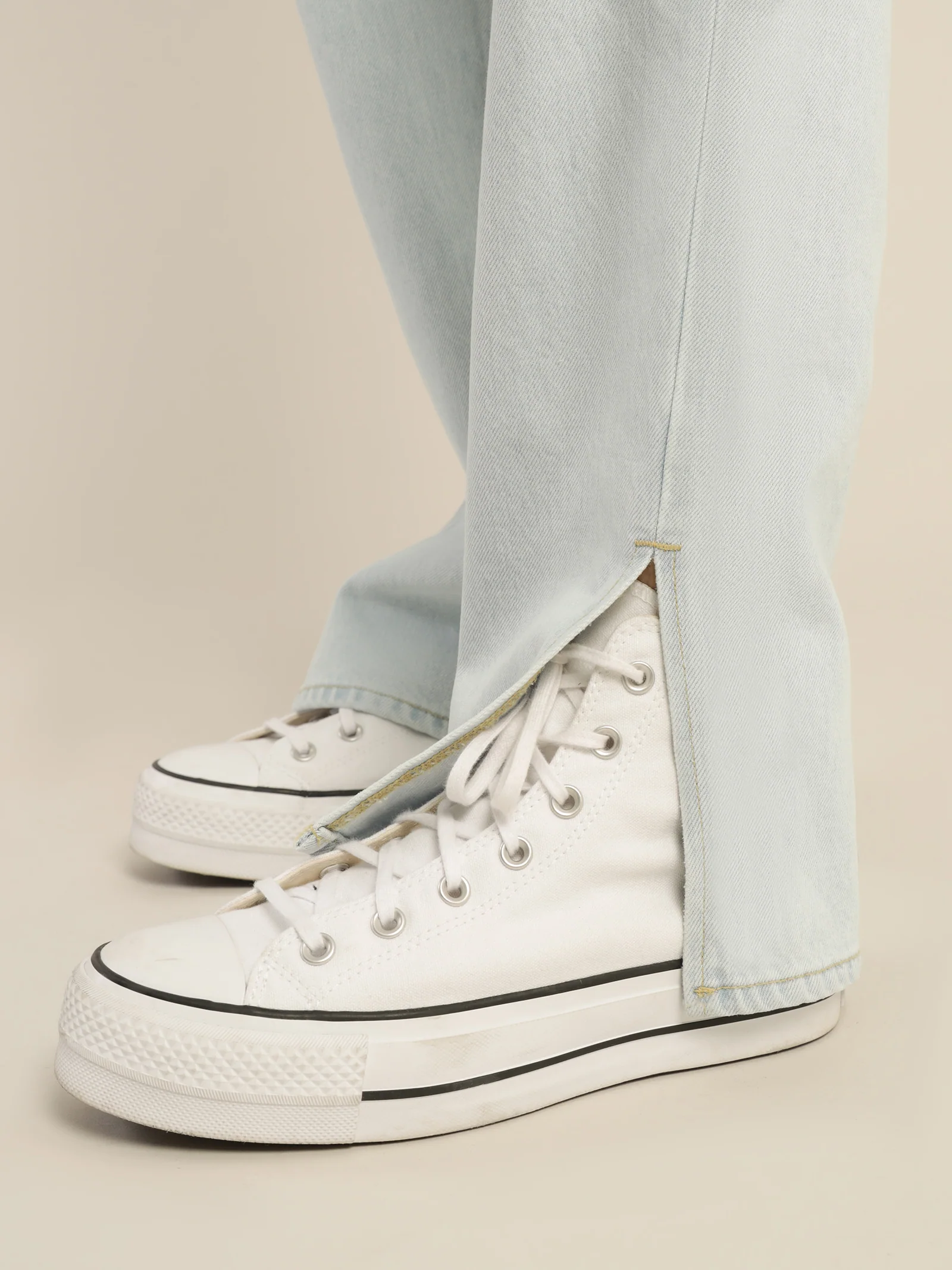 Hailey Baggy Split Jeans - Image 4
