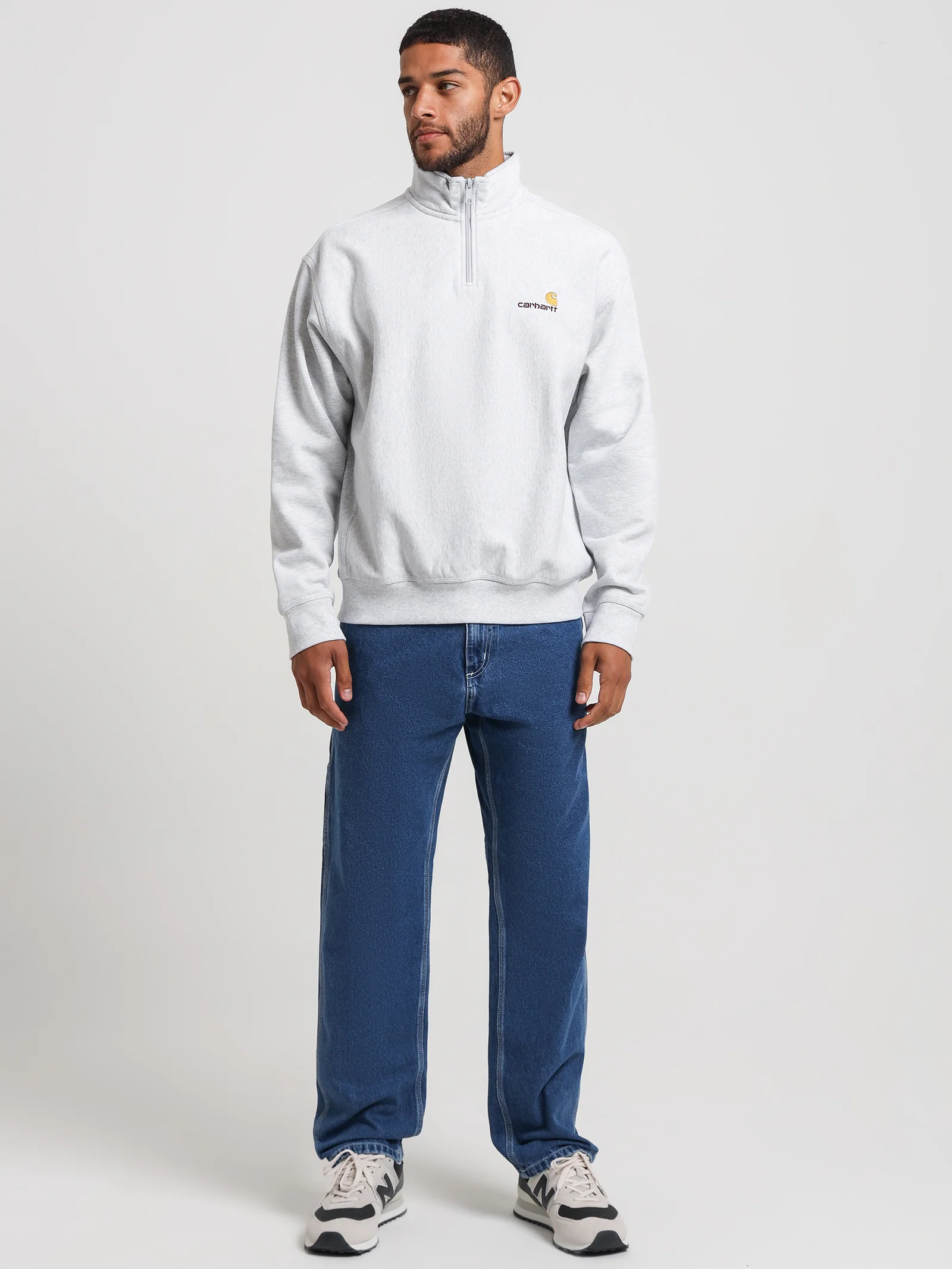 Half Zip American Zip Sweat - Image 2