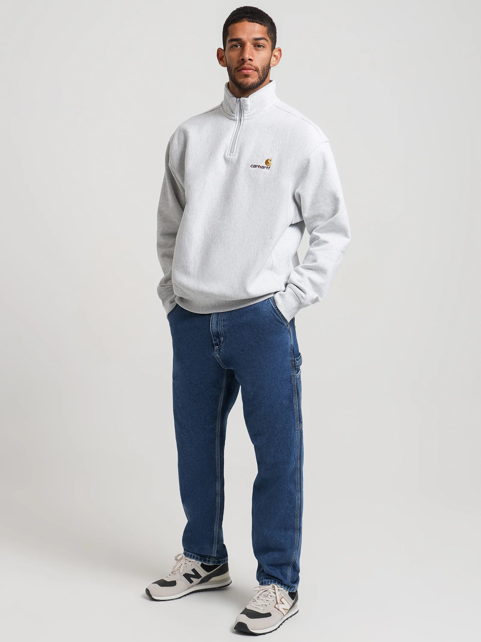 Half Zip American Zip Sweat - Image 4