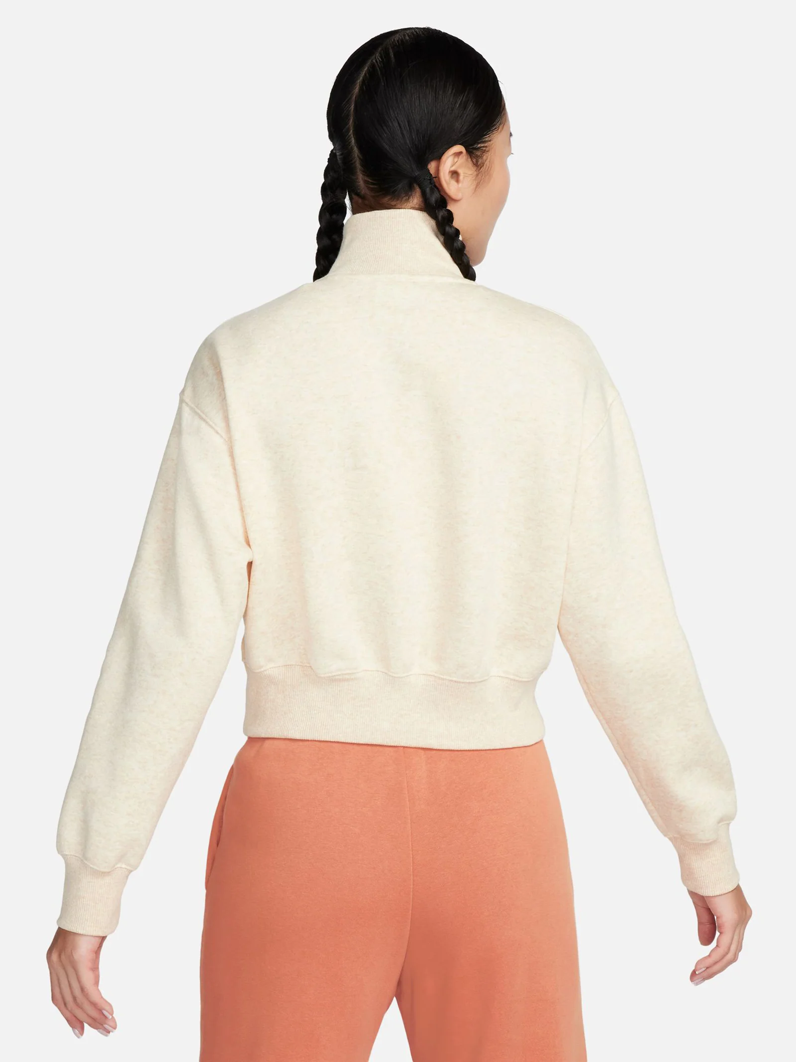 Half Zip Crop Sweatshirt - Image 5
