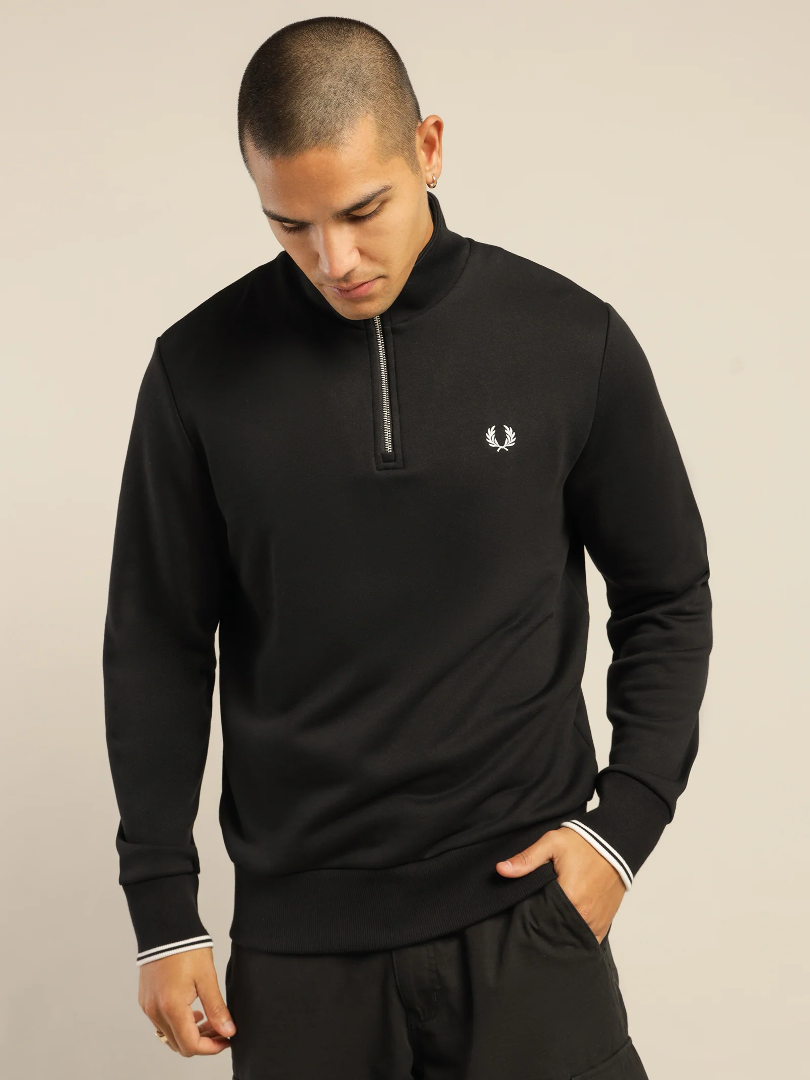 Half Zip Sweatshirt - Image 2