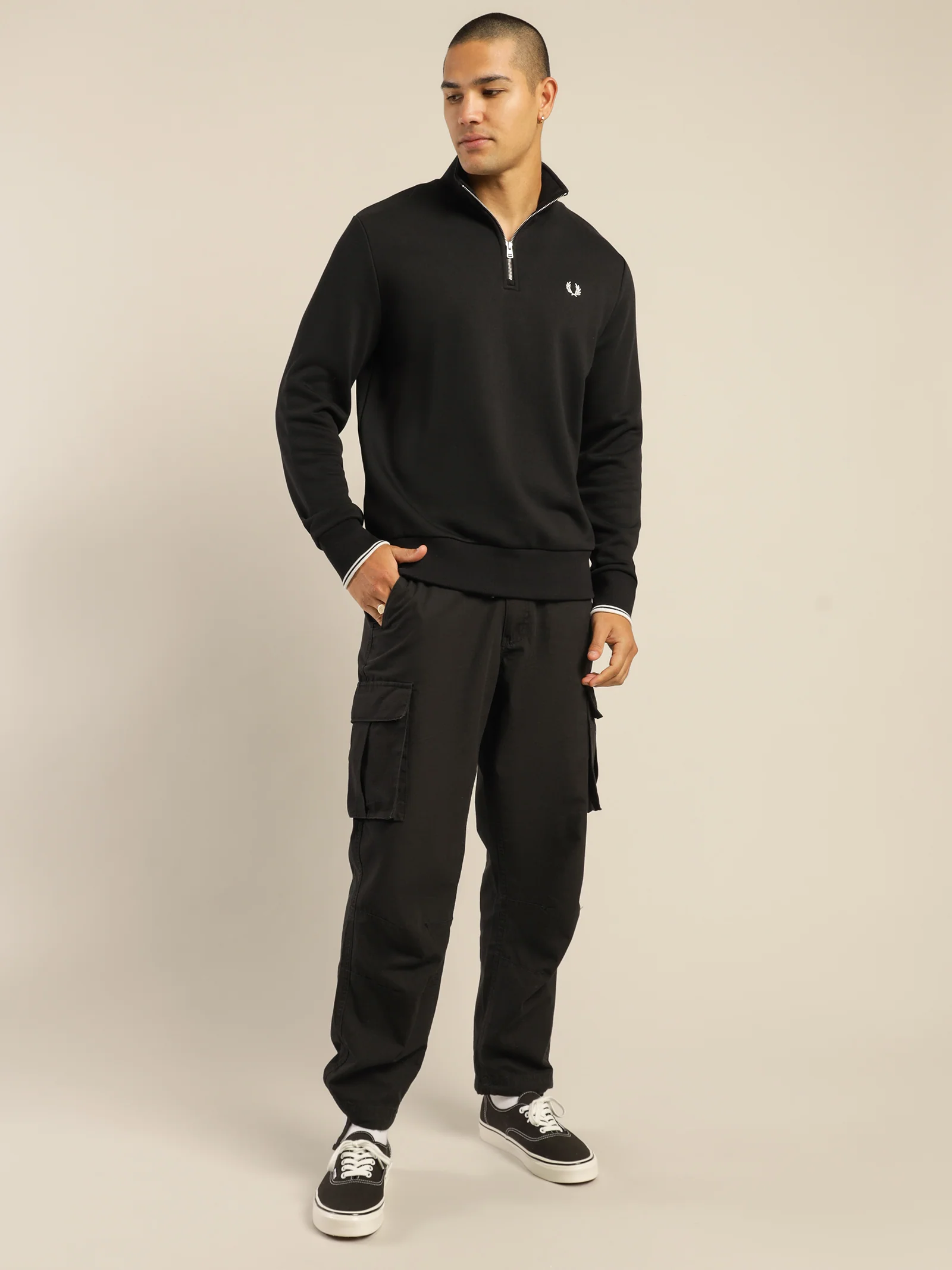 Half Zip Sweatshirt - Image 4