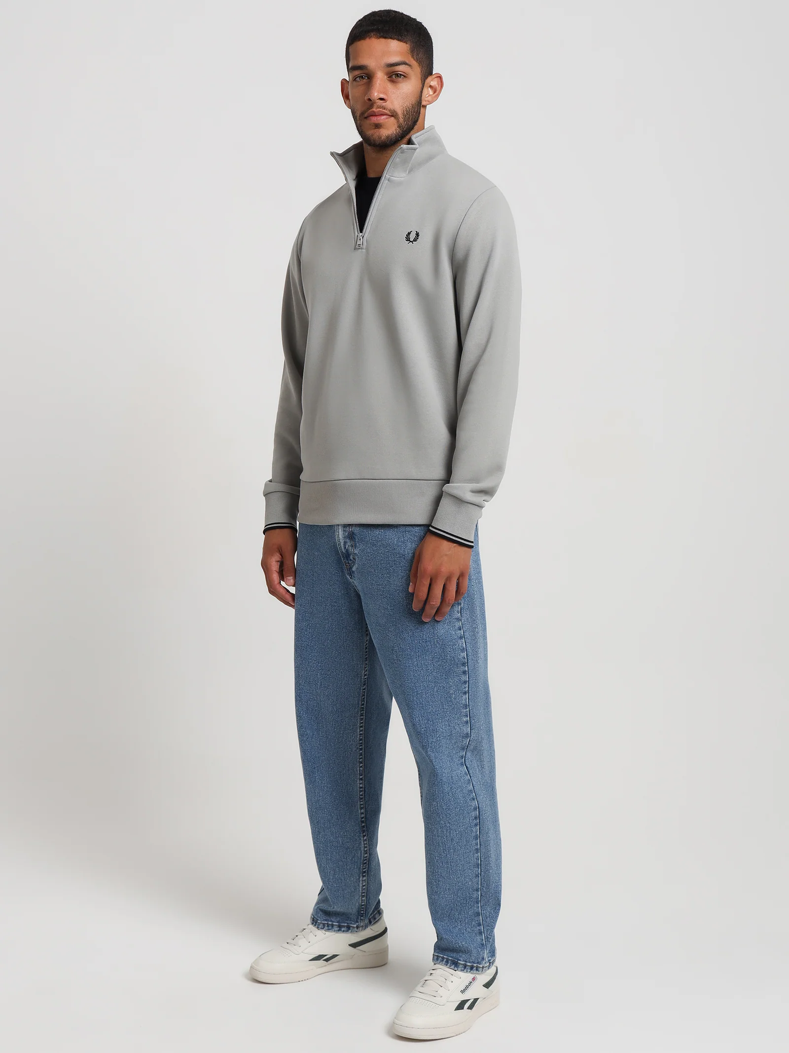 Half Zip Sweatshirt - Image 4