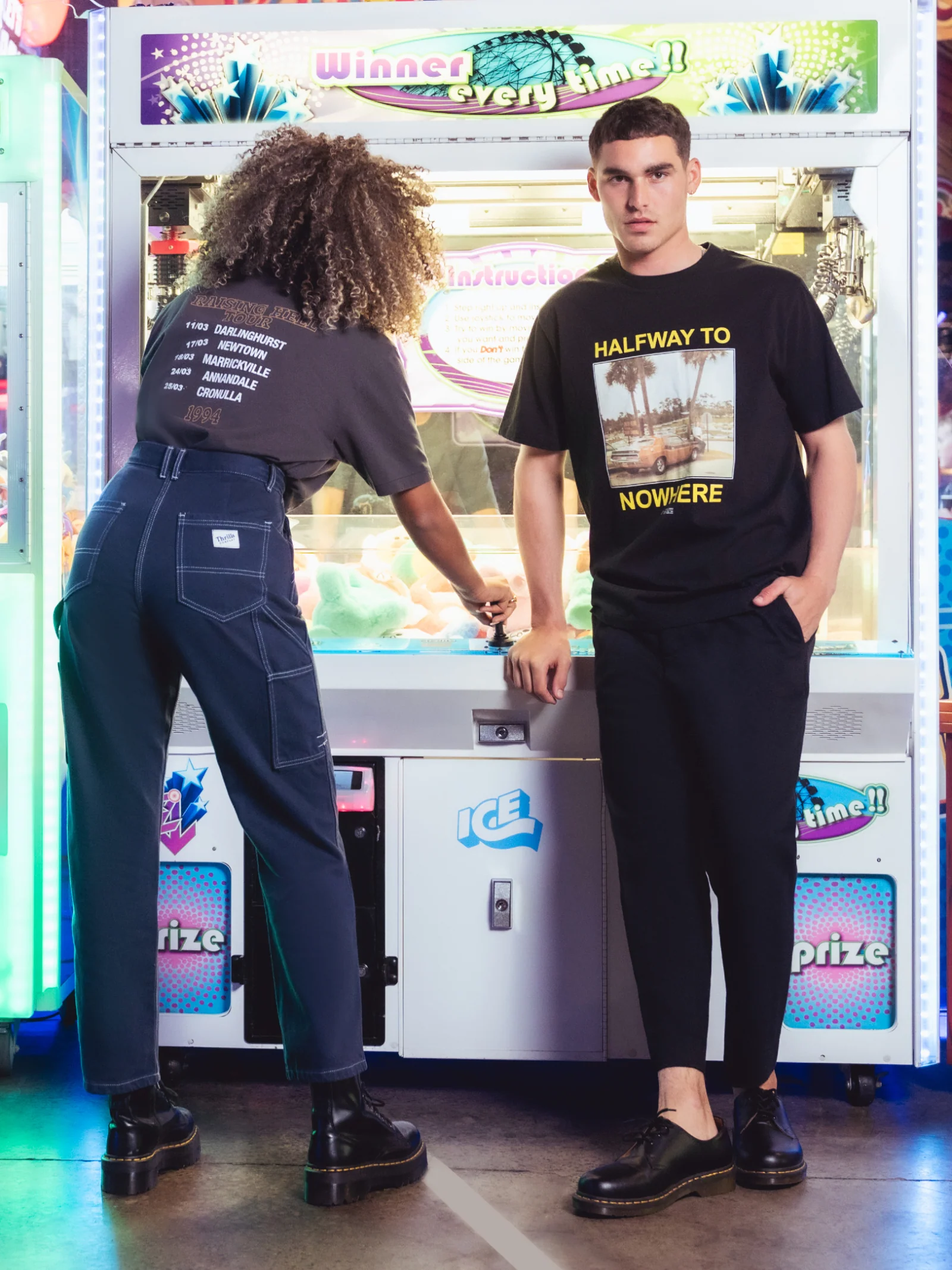 Halfway to Nowhere Merch Fit T-Shirt - Image 2