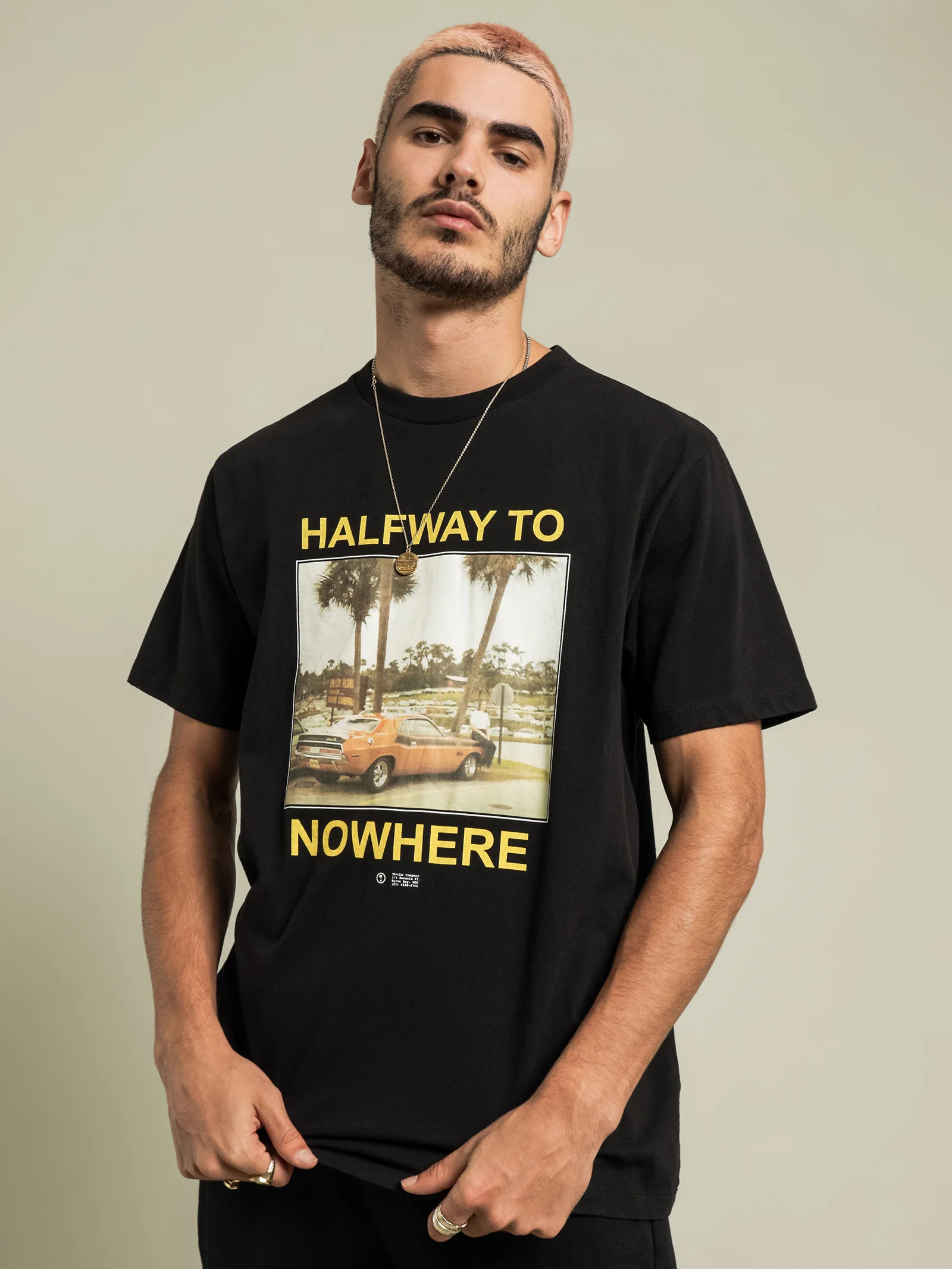 Halfway to Nowhere Merch Fit T-Shirt - Image 3