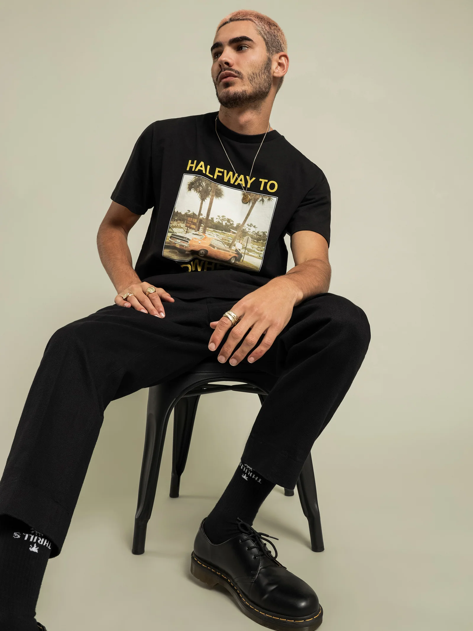 Halfway to Nowhere Merch Fit T-Shirt - Image 4