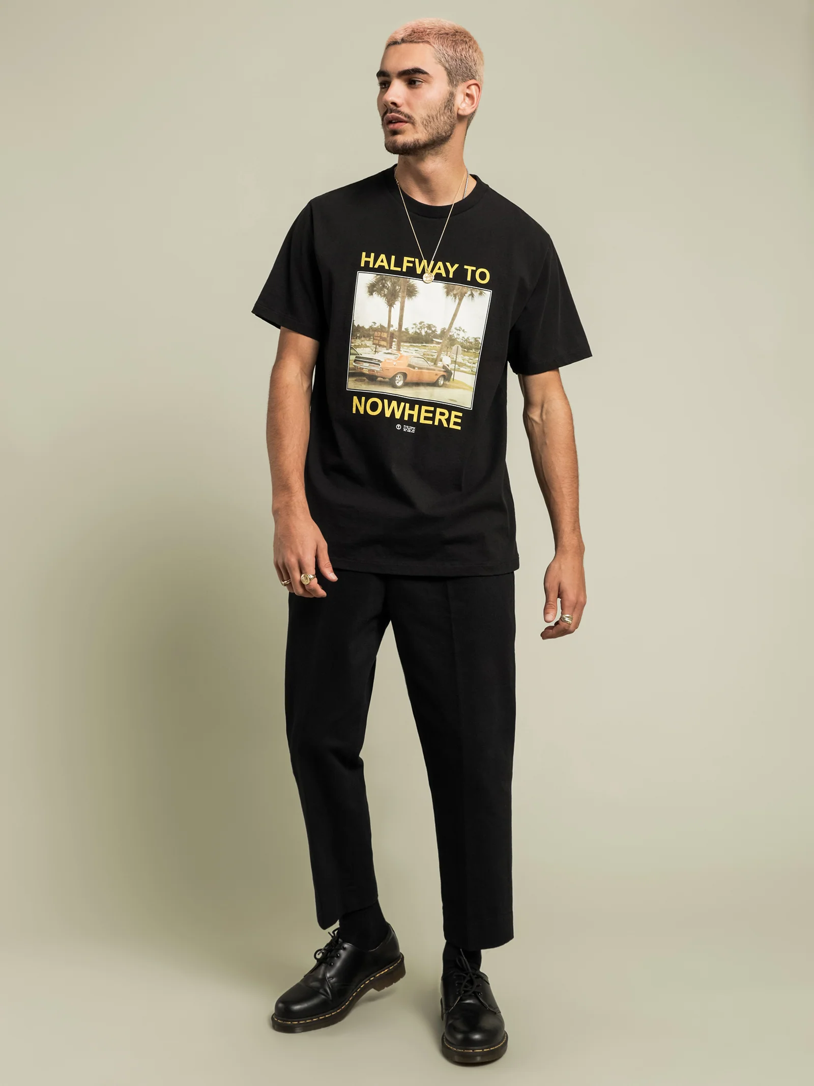 Halfway to Nowhere Merch Fit T-Shirt - Image 6