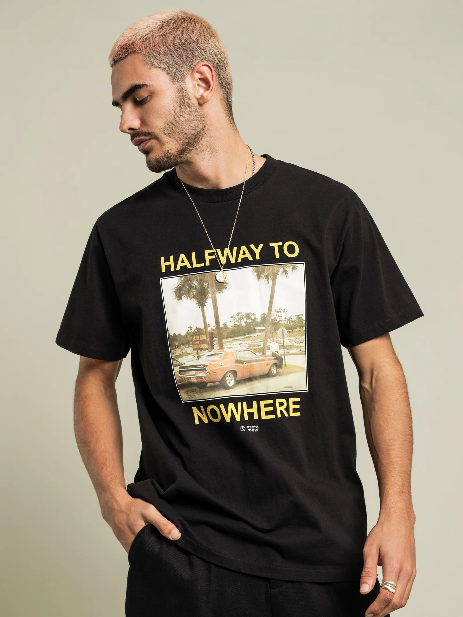 Halfway to Nowhere Merch Fit T-Shirt - Image 7