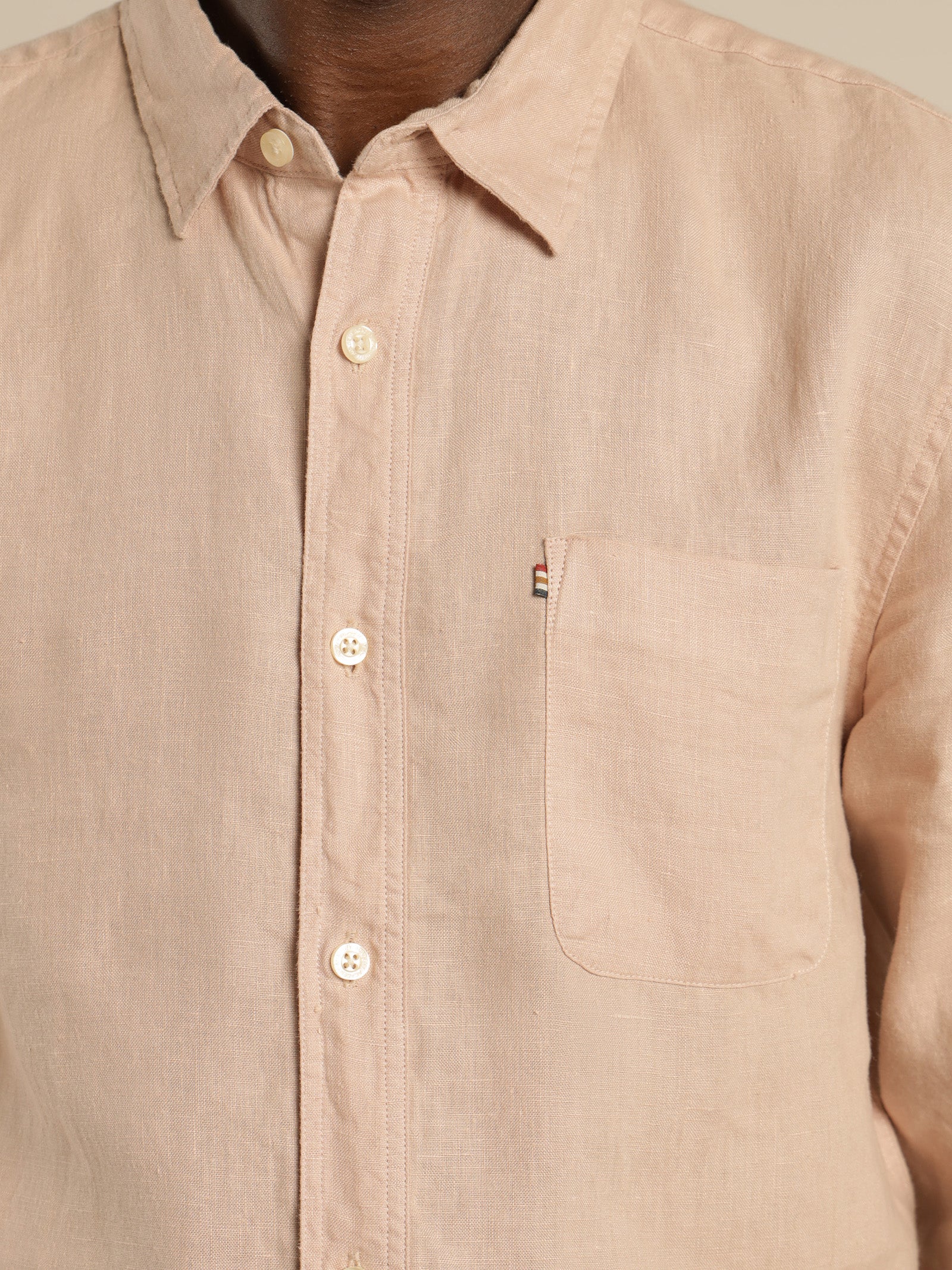 Hampton Linen Long Sleeve Shirt - Image 5