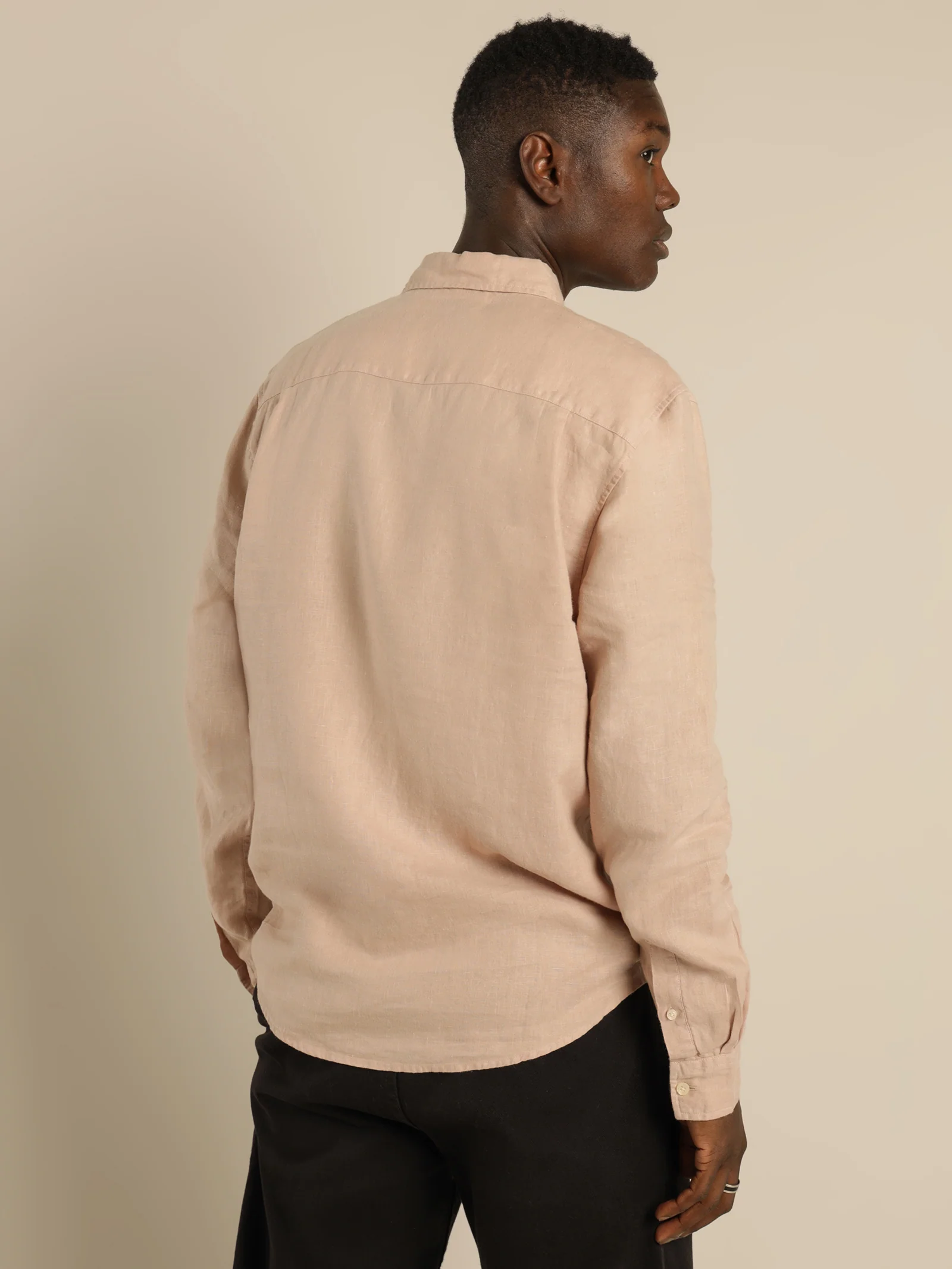Hampton Linen Long Sleeve Shirt - Image 6