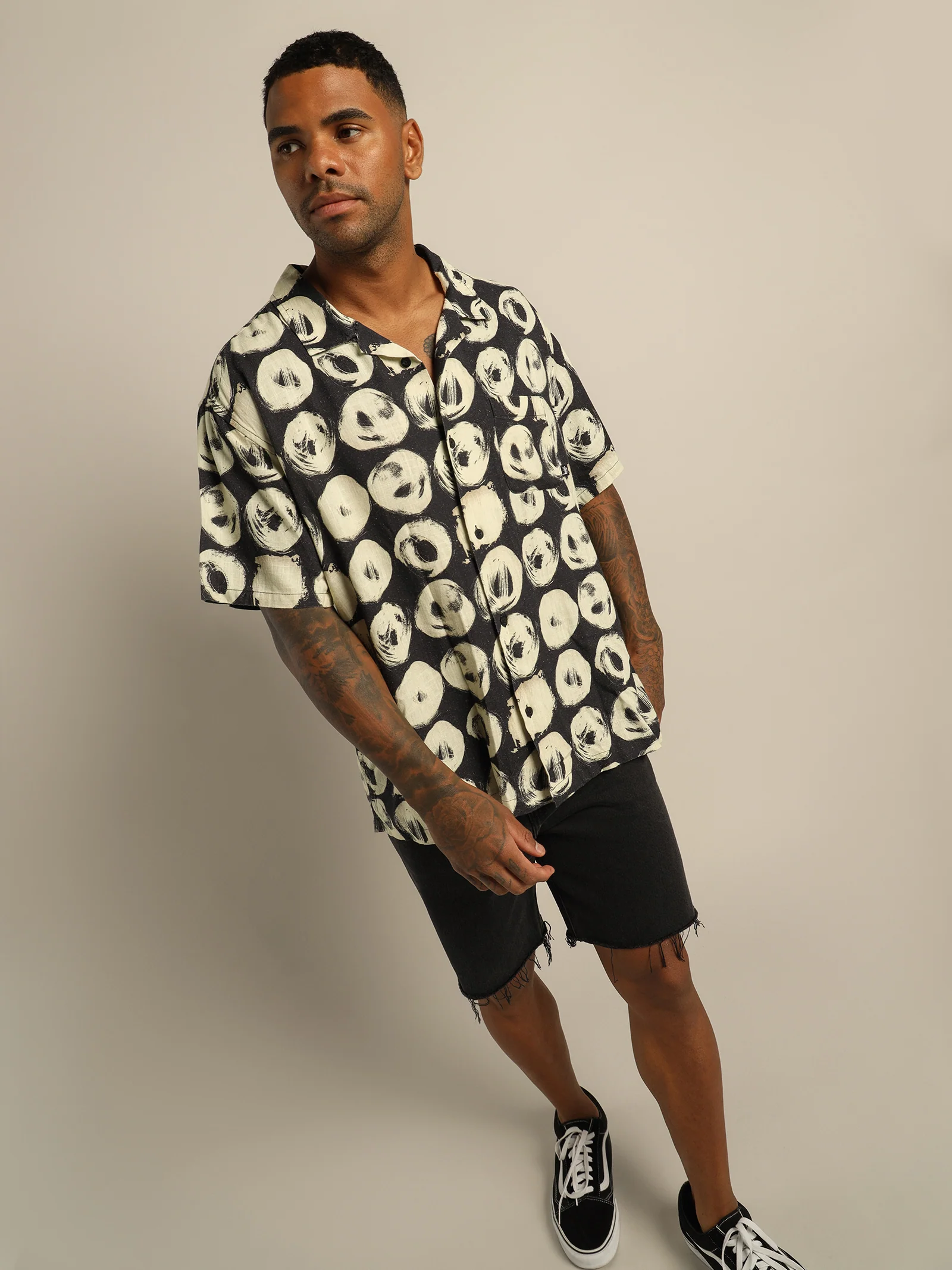 Hand Drawn Short Sleeve Shirt - Image 5