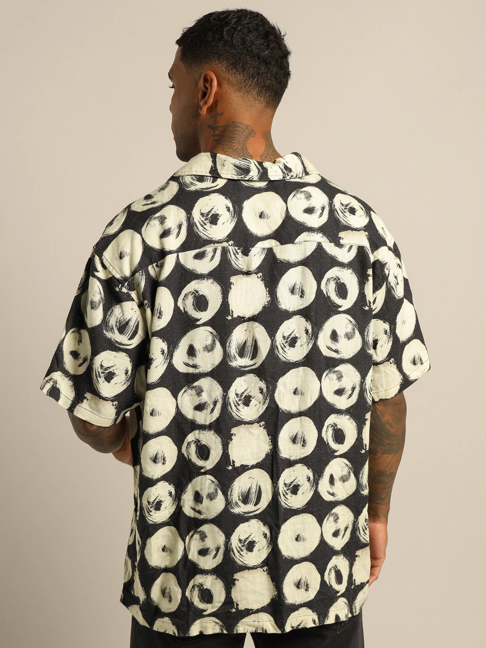 Hand Drawn Short Sleeve Shirt - Image 6